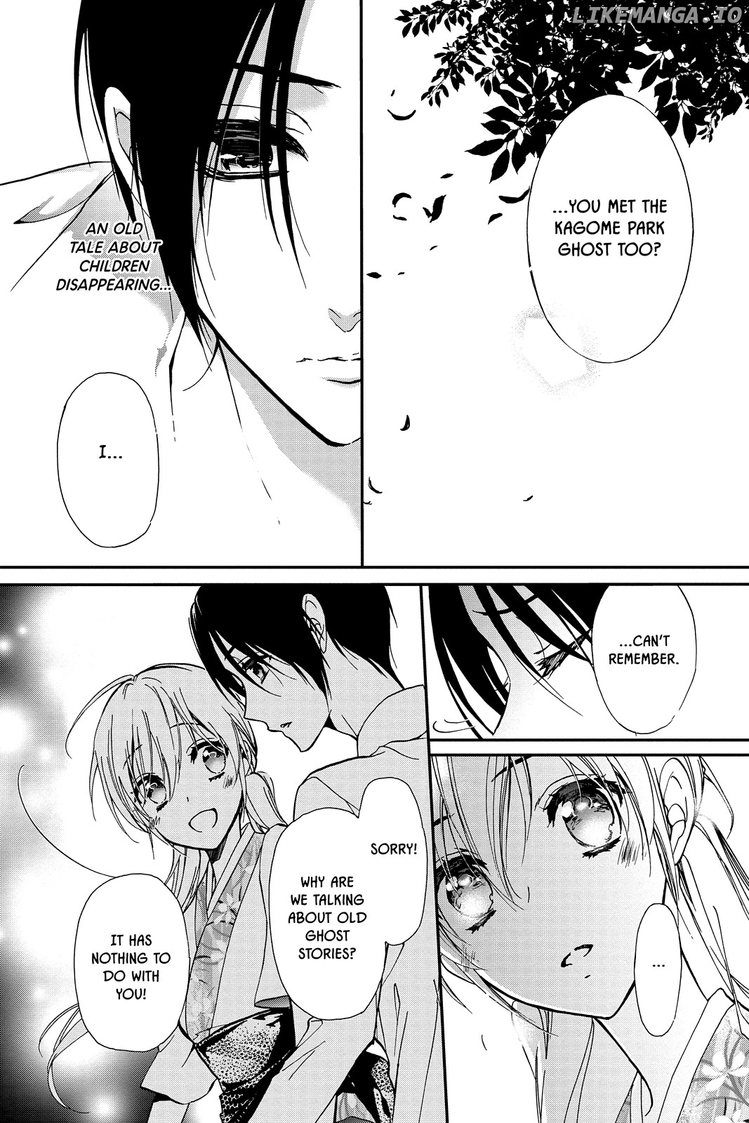 Momochi-san Chi no Ayakashi Ouji chapter 25 - page 16
