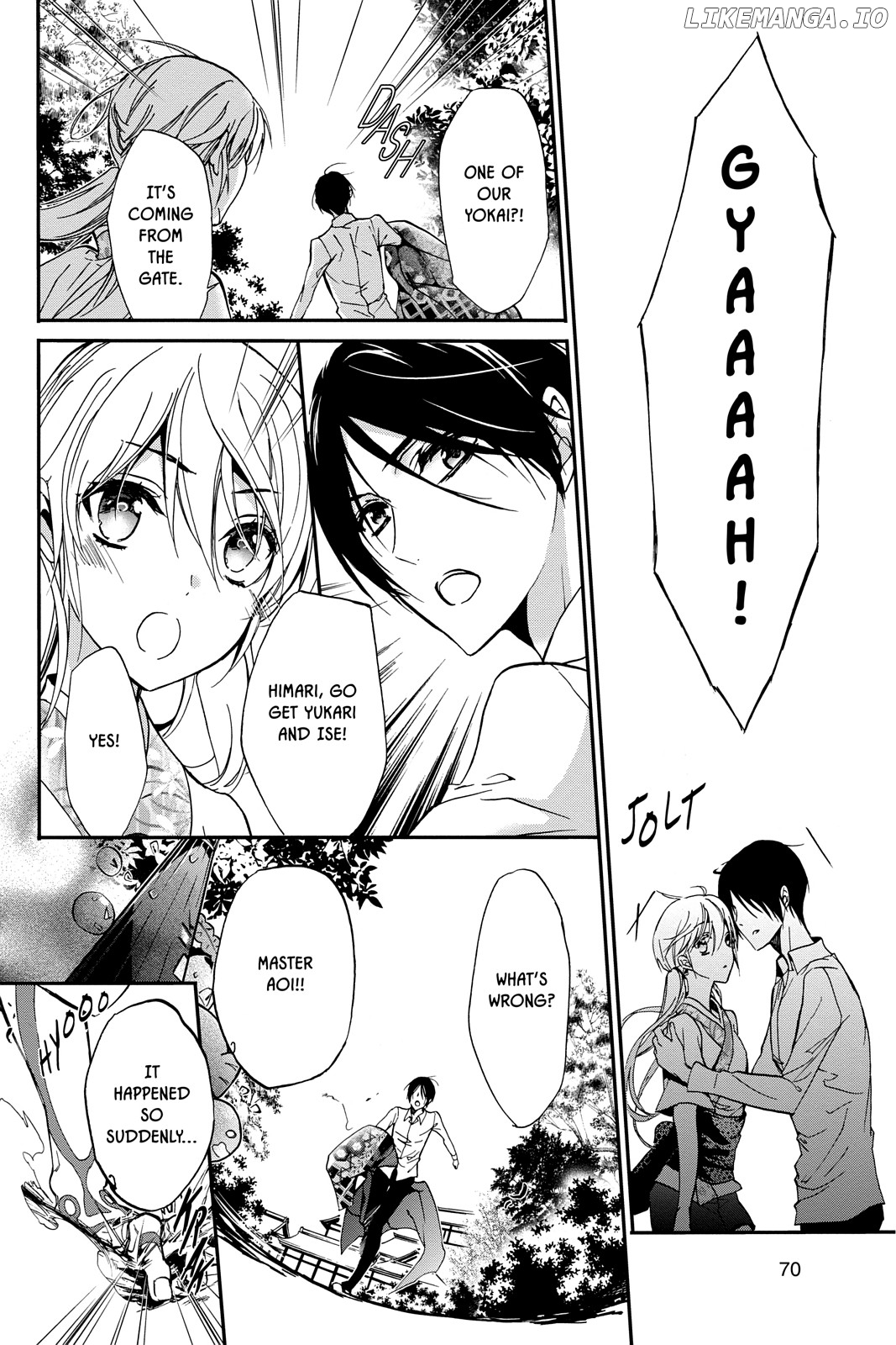 Momochi-san Chi no Ayakashi Ouji chapter 25 - page 26