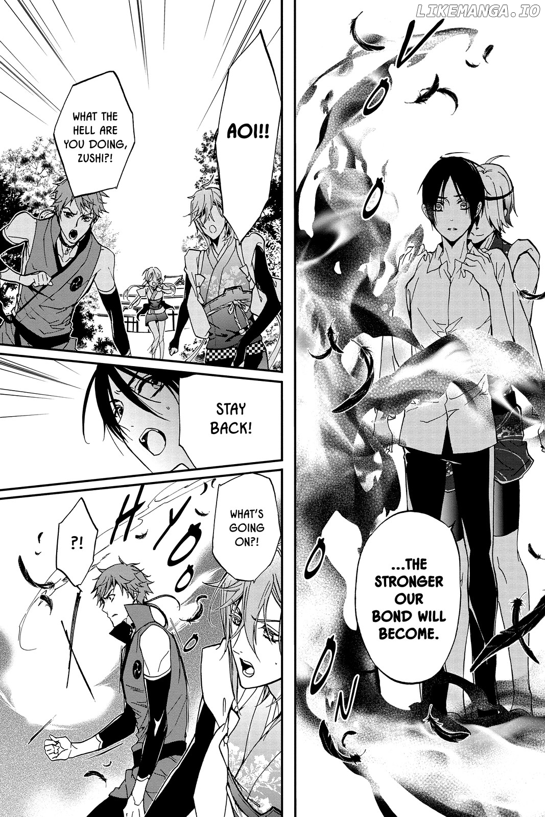 Momochi-san Chi no Ayakashi Ouji chapter 25 - page 31