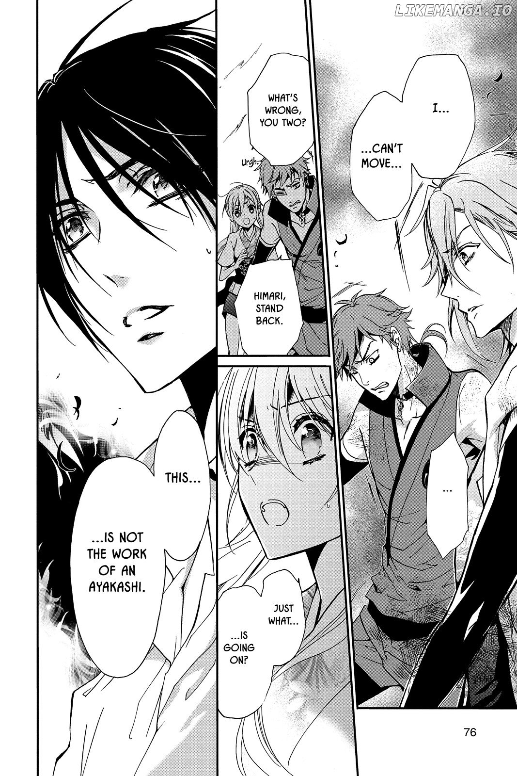 Momochi-san Chi no Ayakashi Ouji chapter 25 - page 32
