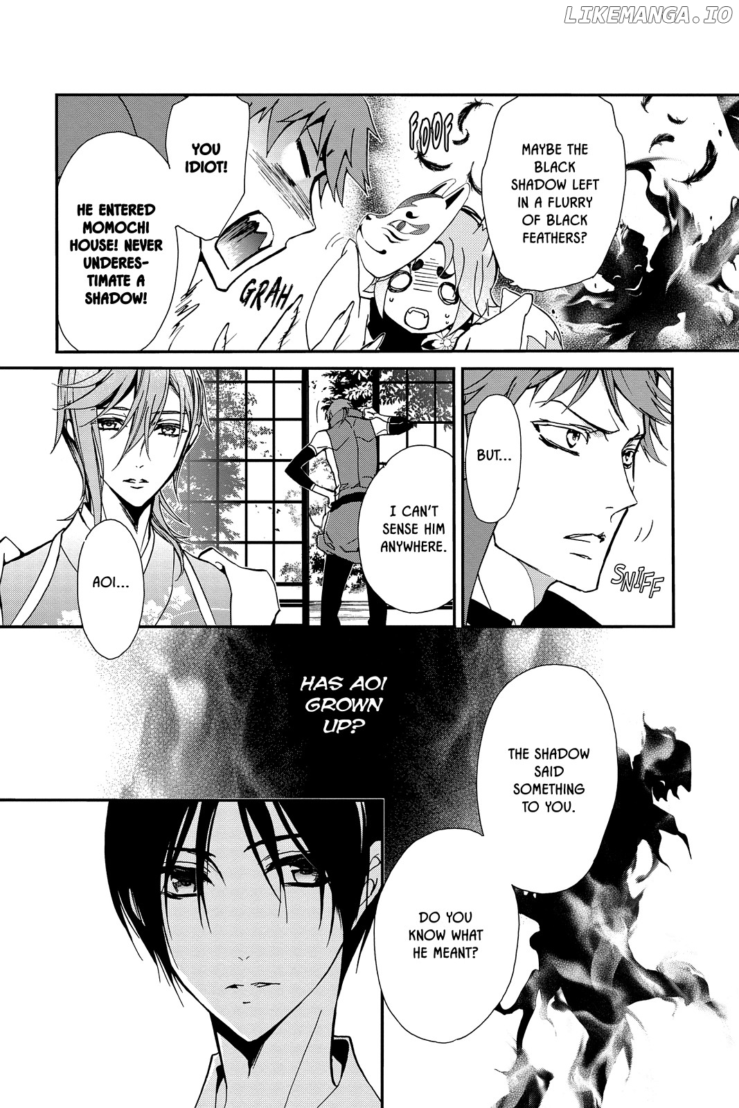 Momochi-san Chi no Ayakashi Ouji chapter 25 - page 4