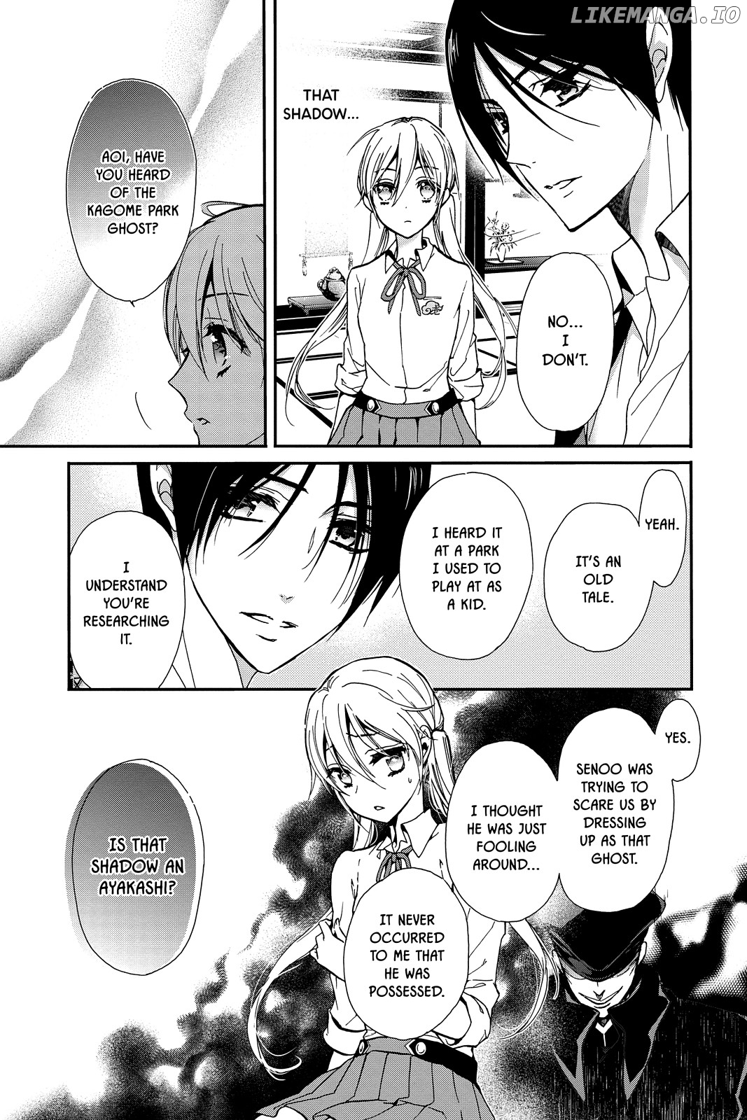 Momochi-san Chi no Ayakashi Ouji chapter 25 - page 5