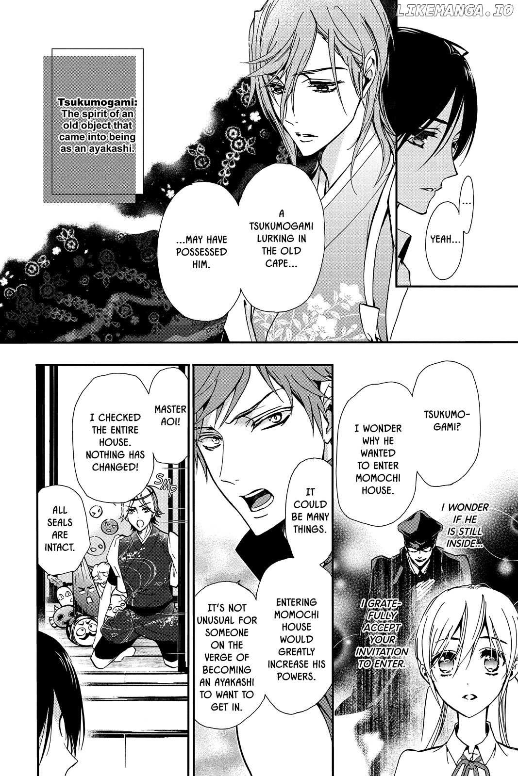 Momochi-san Chi no Ayakashi Ouji chapter 25 - page 6