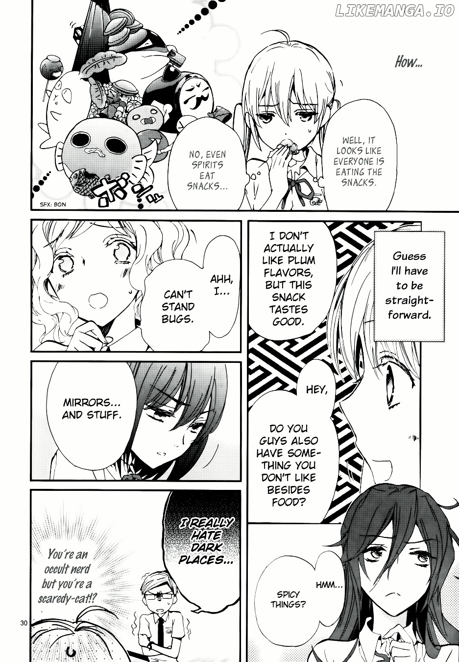 Momochi-san Chi no Ayakashi Ouji chapter 7 - page 32