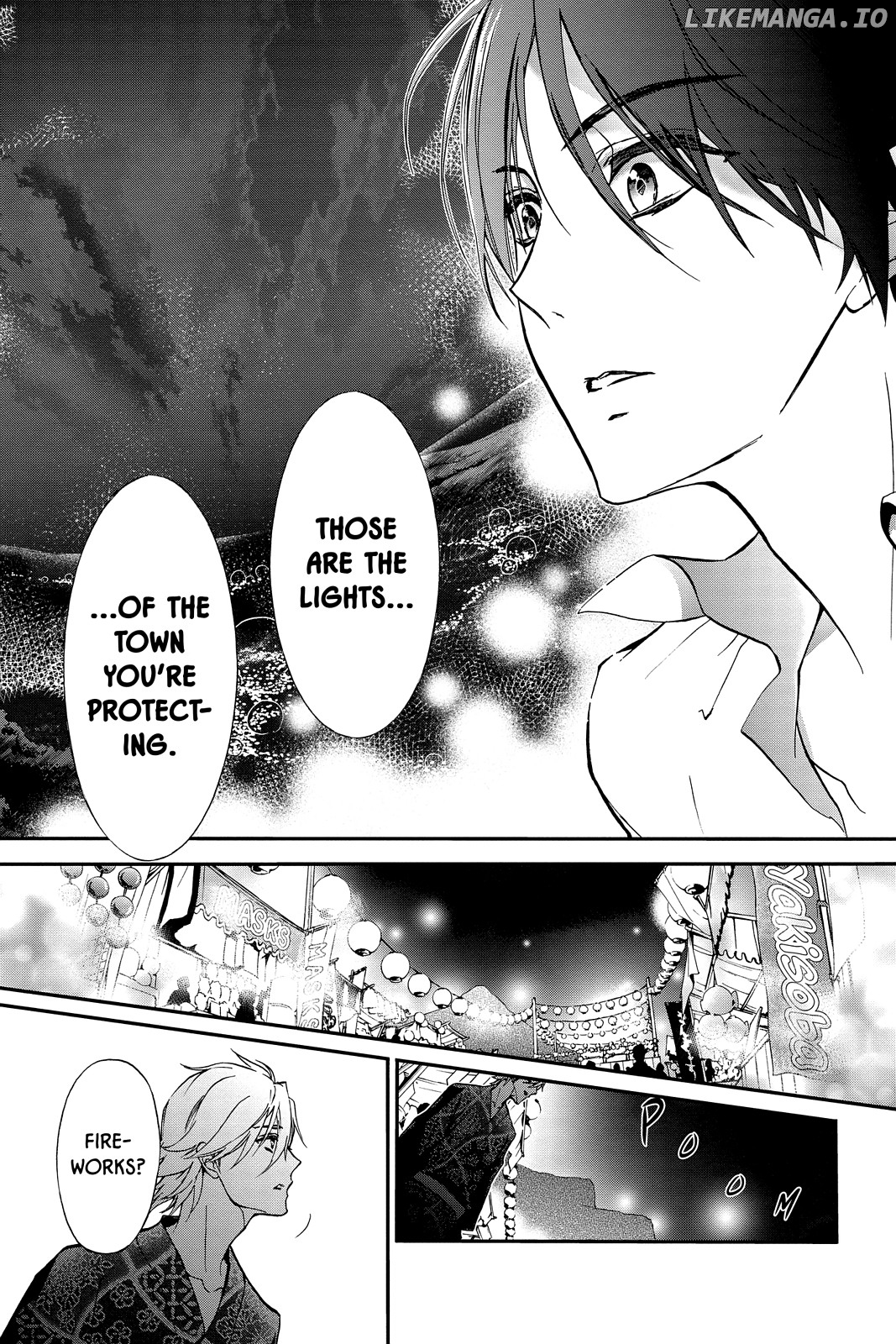 Momochi-san Chi no Ayakashi Ouji chapter 35 - page 17