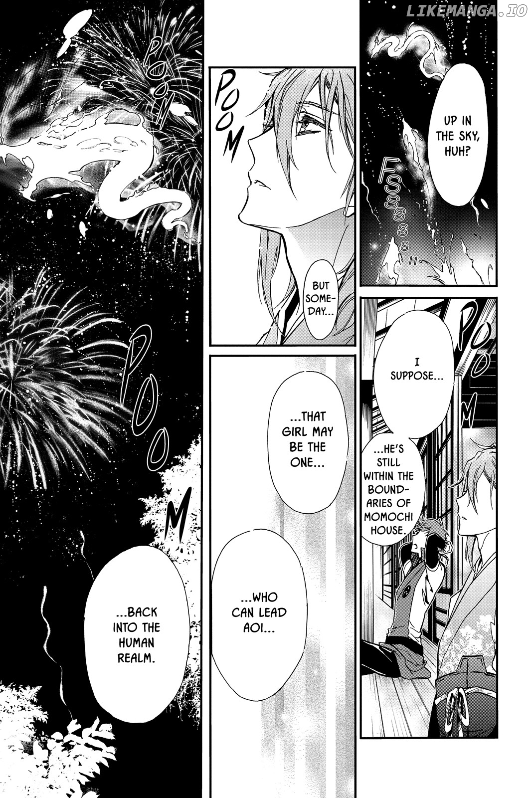 Momochi-san Chi no Ayakashi Ouji chapter 35 - page 21