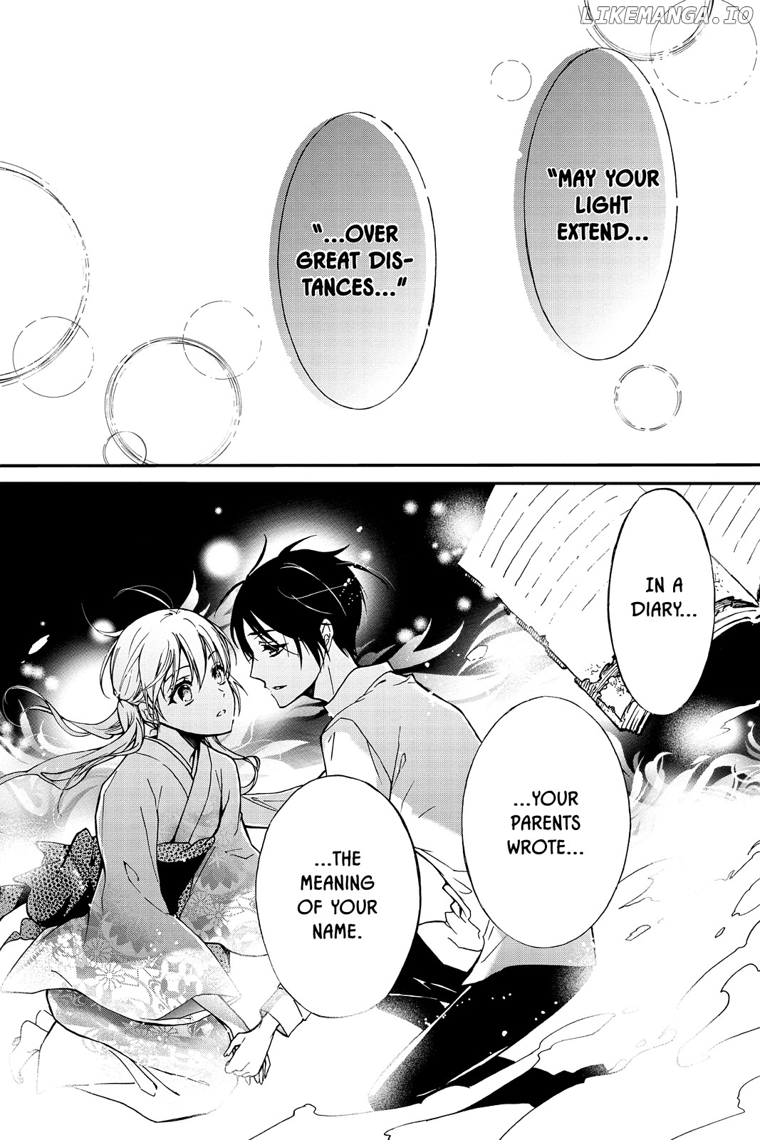 Momochi-san Chi no Ayakashi Ouji chapter 35 - page 25