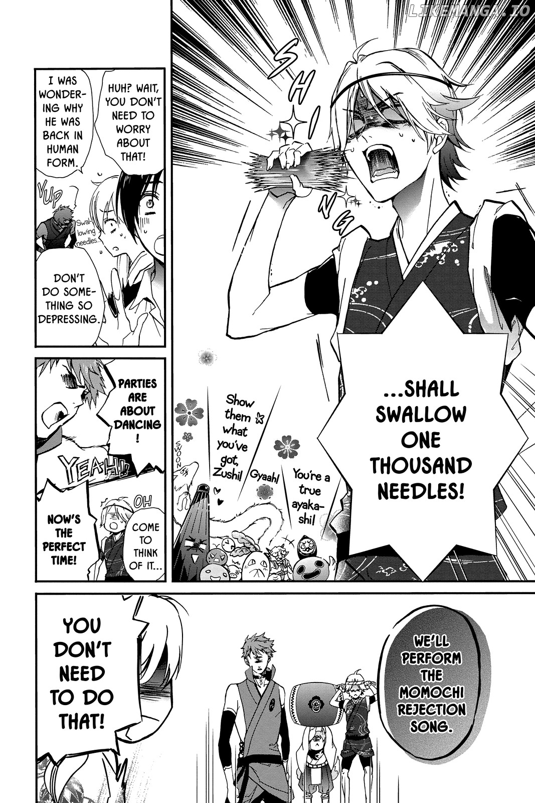 Momochi-san Chi no Ayakashi Ouji chapter 35 - page 5