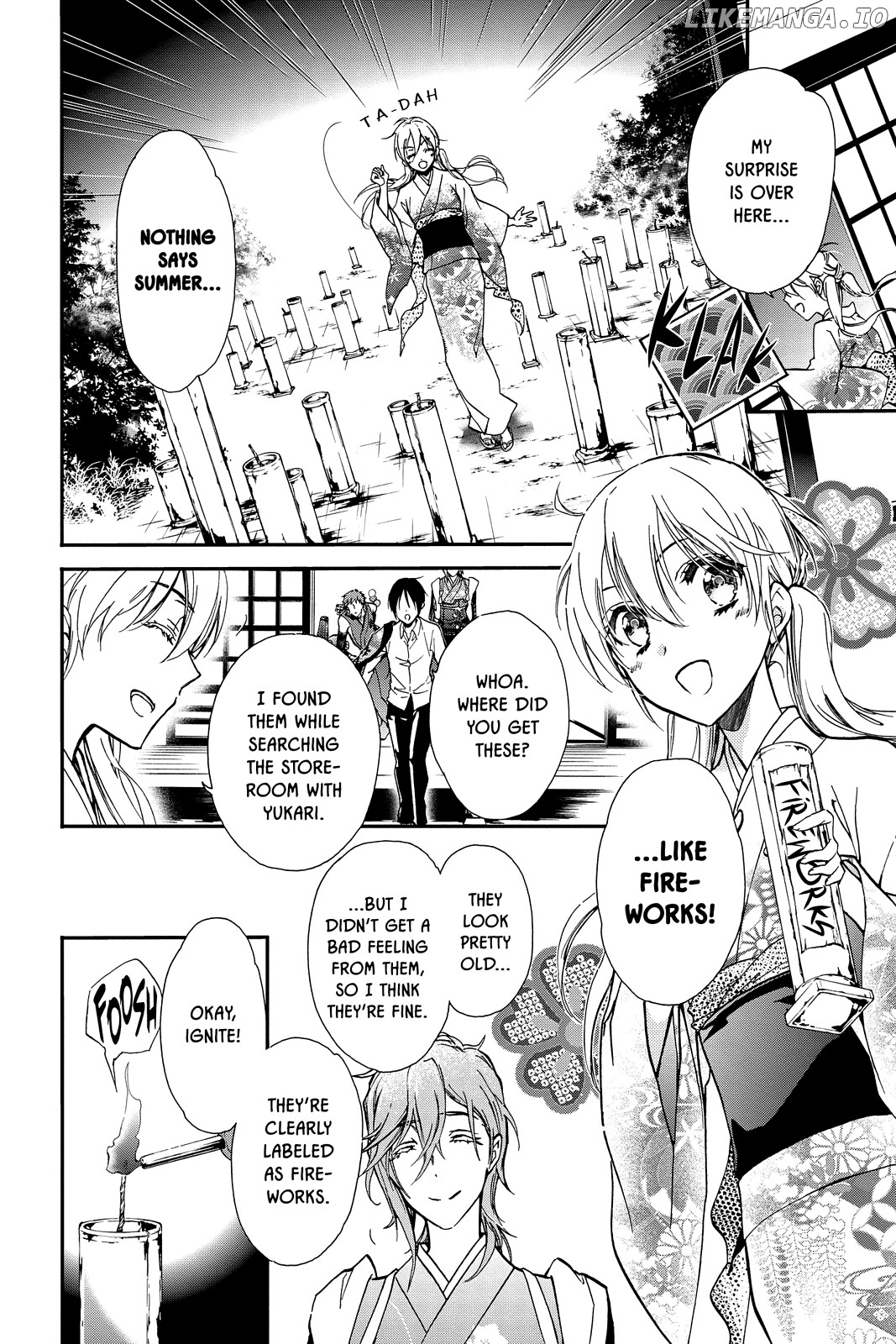 Momochi-san Chi no Ayakashi Ouji chapter 35 - page 7
