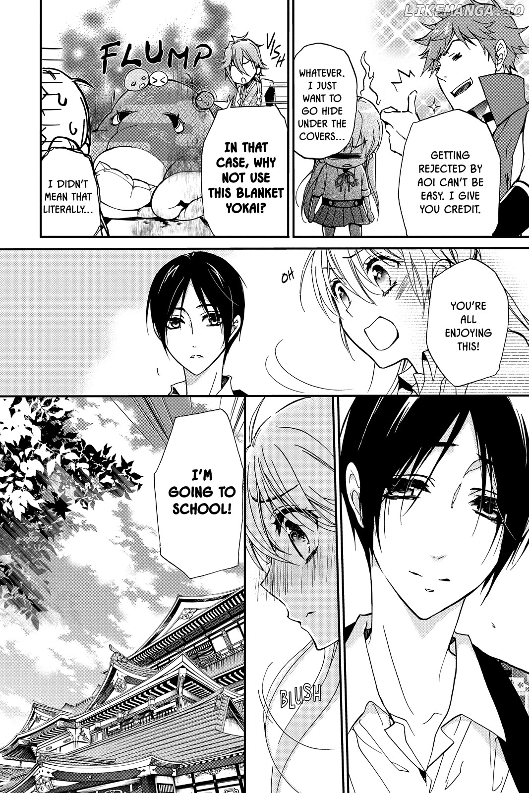 Momochi-san Chi no Ayakashi Ouji chapter 20 - page 16