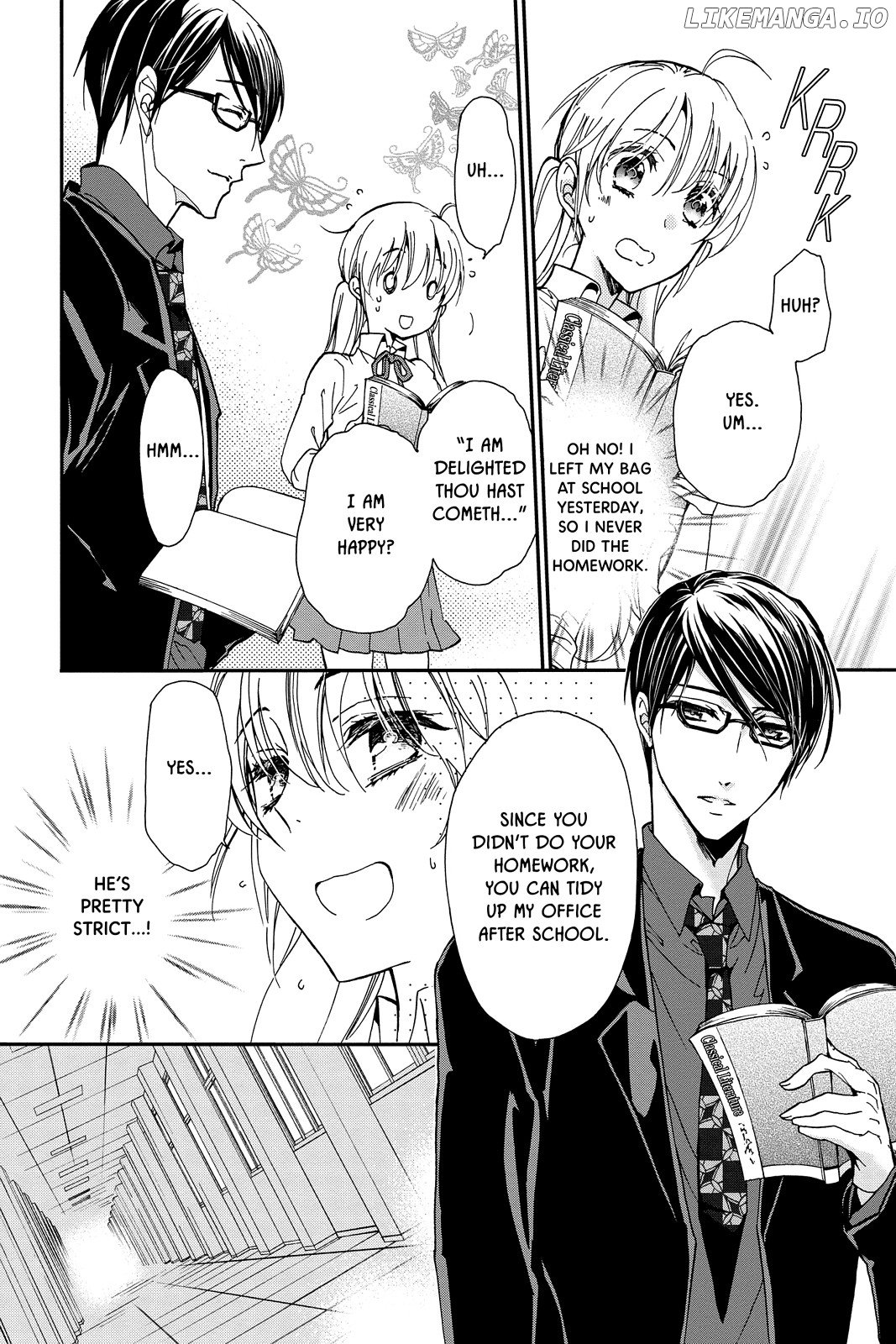 Momochi-san Chi no Ayakashi Ouji chapter 20 - page 22