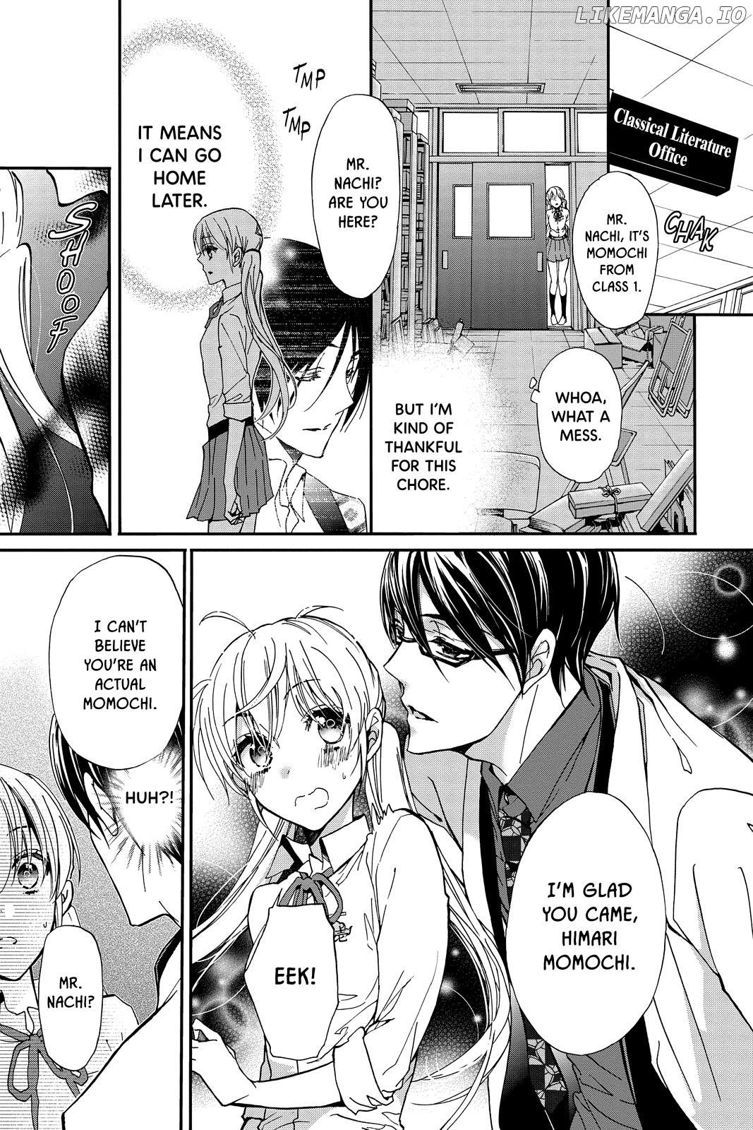 Momochi-san Chi no Ayakashi Ouji chapter 20 - page 23