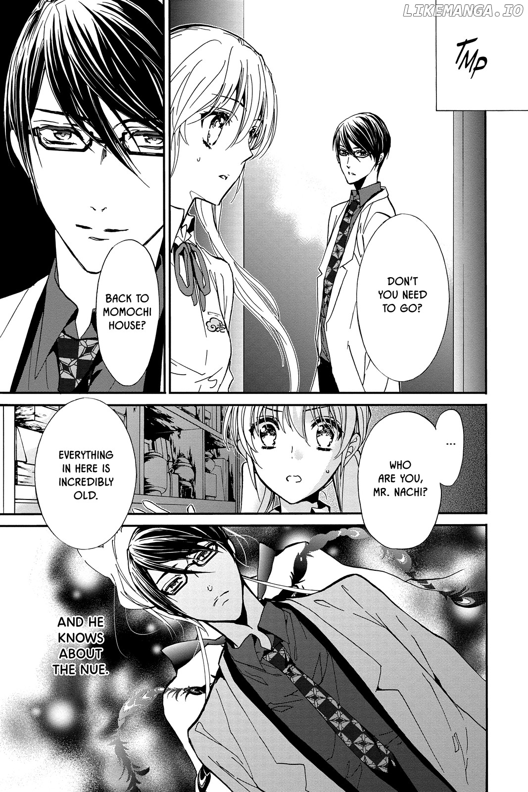 Momochi-san Chi no Ayakashi Ouji chapter 20 - page 32