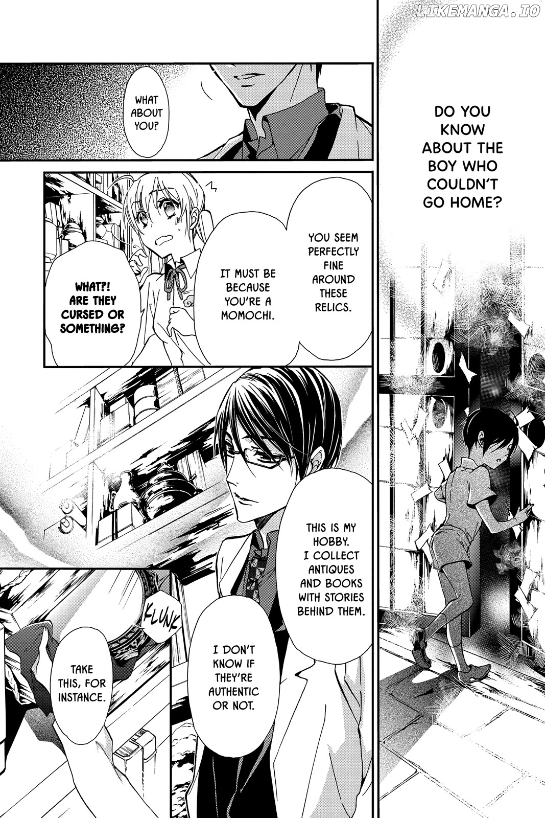 Momochi-san Chi no Ayakashi Ouji chapter 20 - page 33