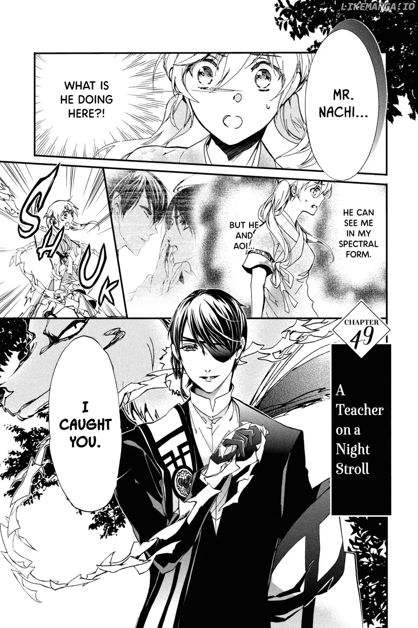 Momochi-san Chi no Ayakashi Ouji chapter 49 - page 1