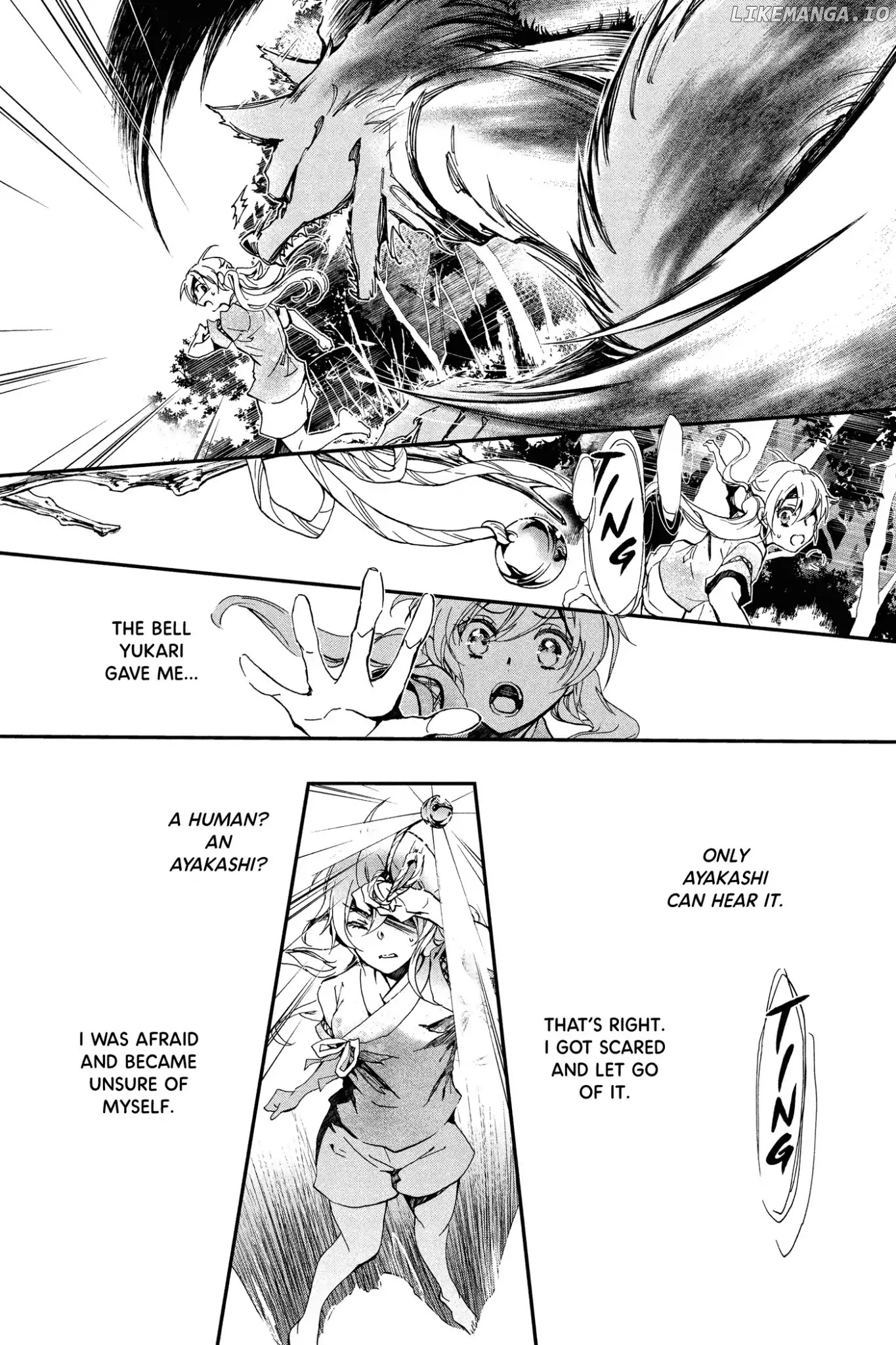 Momochi-san Chi no Ayakashi Ouji chapter 49 - page 12