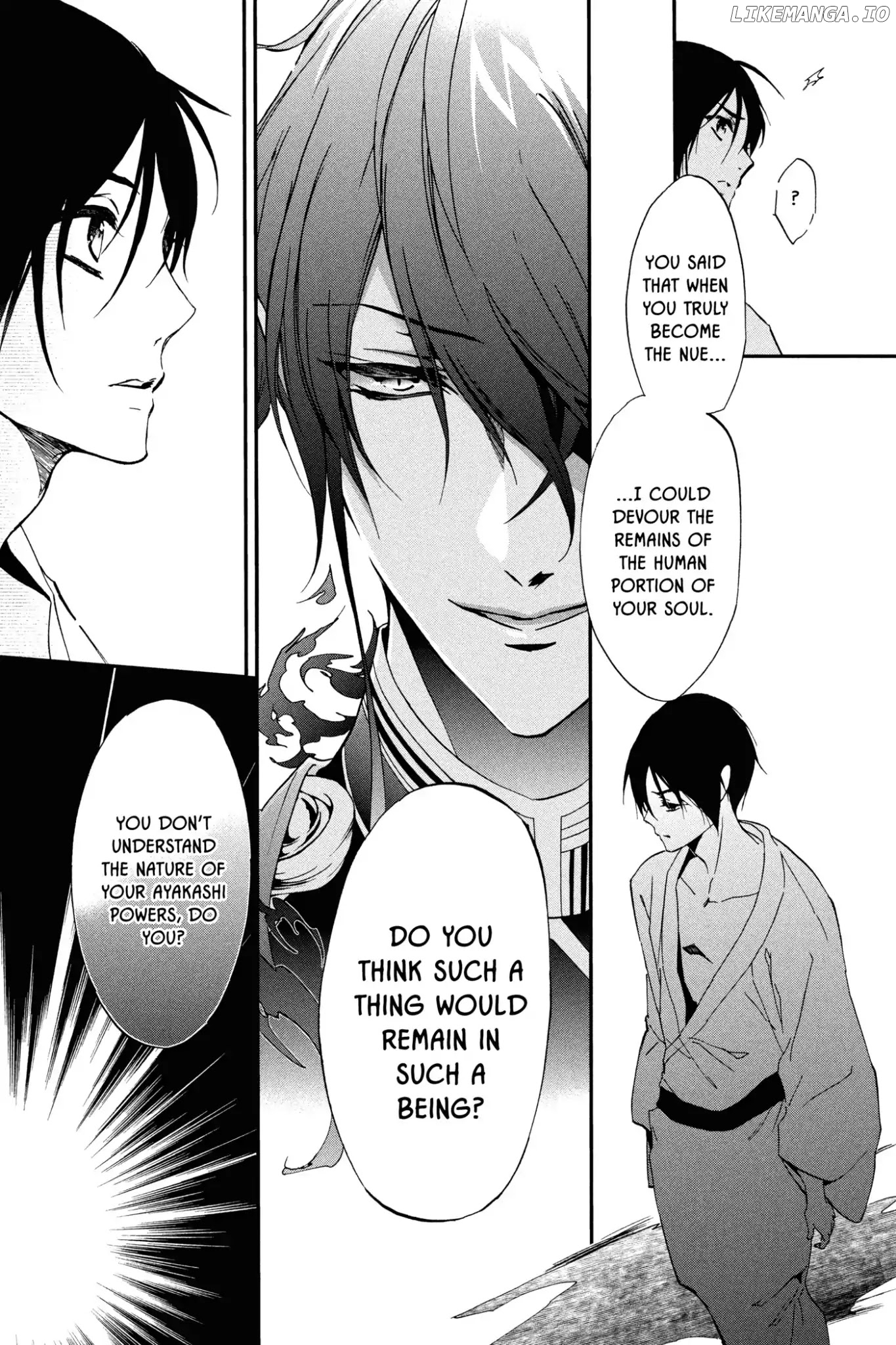 Momochi-san Chi no Ayakashi Ouji chapter 49 - page 24