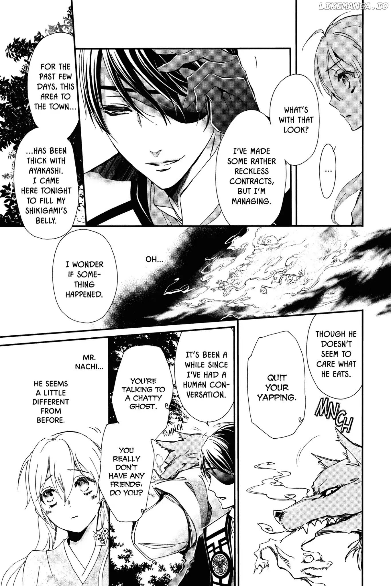 Momochi-san Chi no Ayakashi Ouji chapter 49 - page 3
