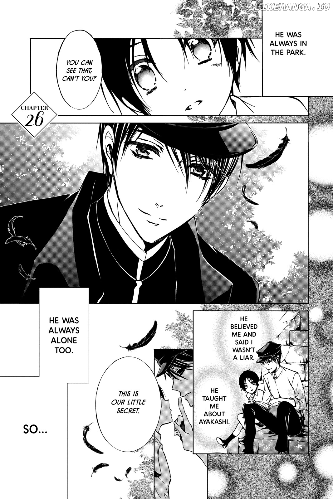 Momochi-san Chi no Ayakashi Ouji chapter 26 - page 1