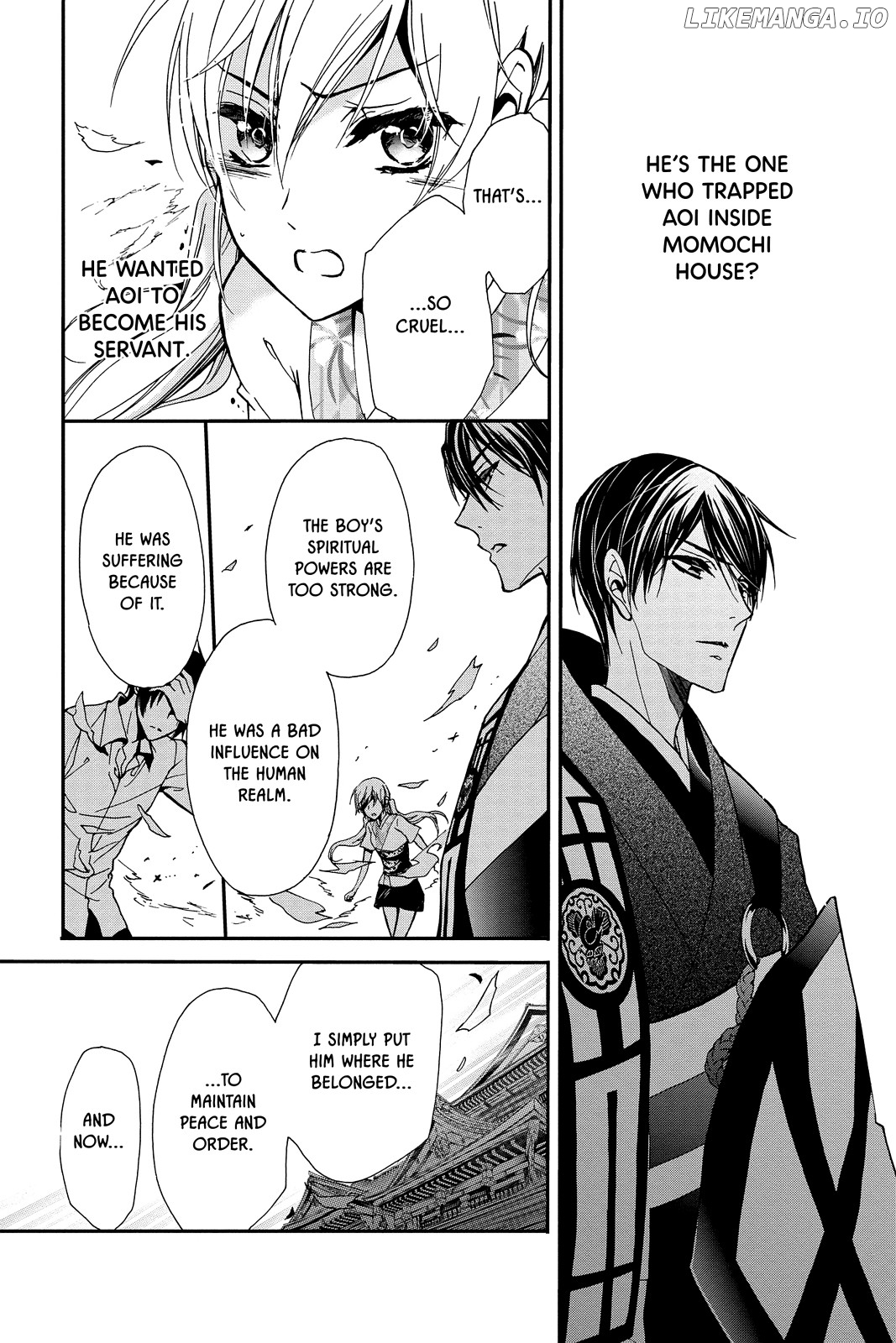 Momochi-san Chi no Ayakashi Ouji chapter 26 - page 18