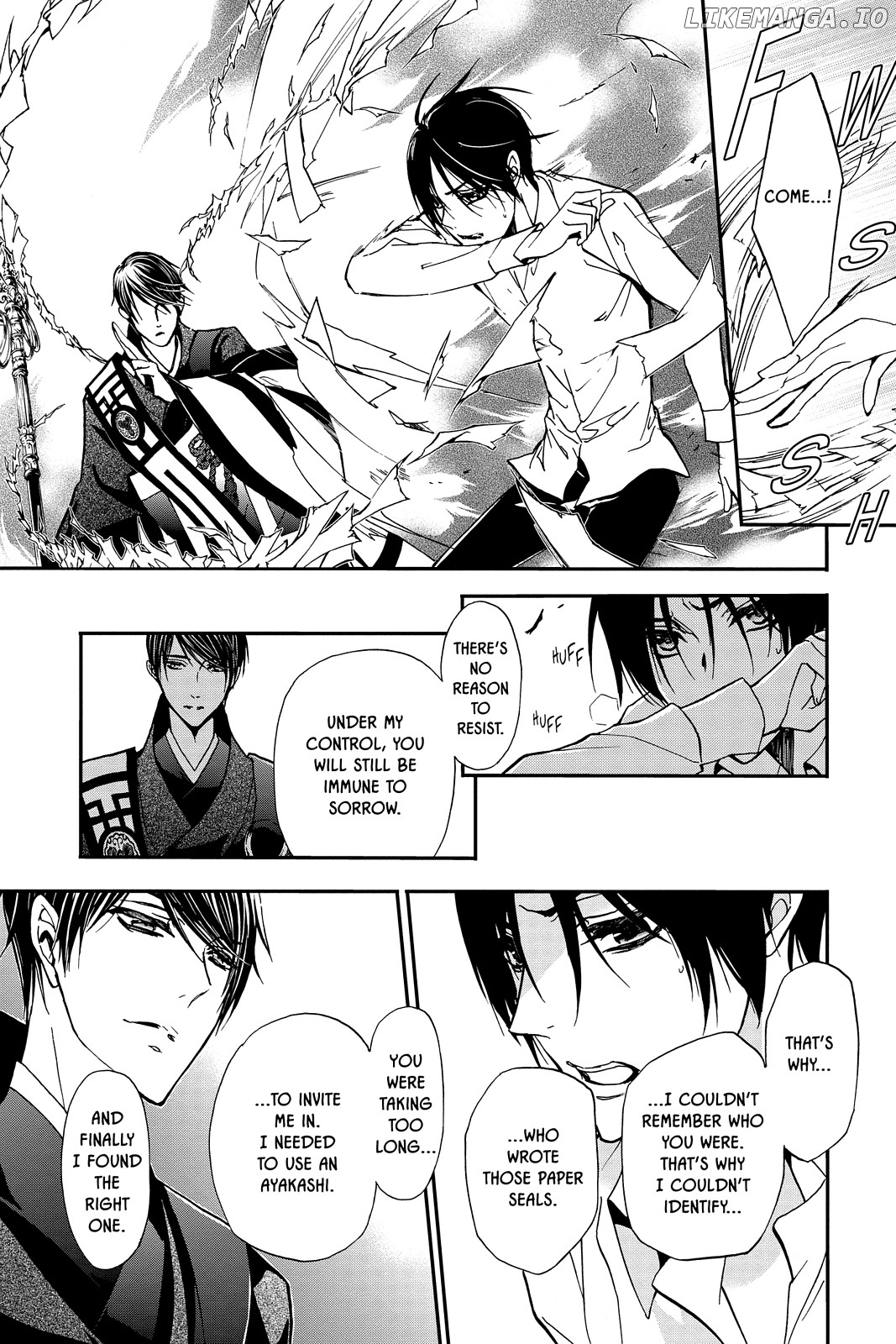 Momochi-san Chi no Ayakashi Ouji chapter 26 - page 21