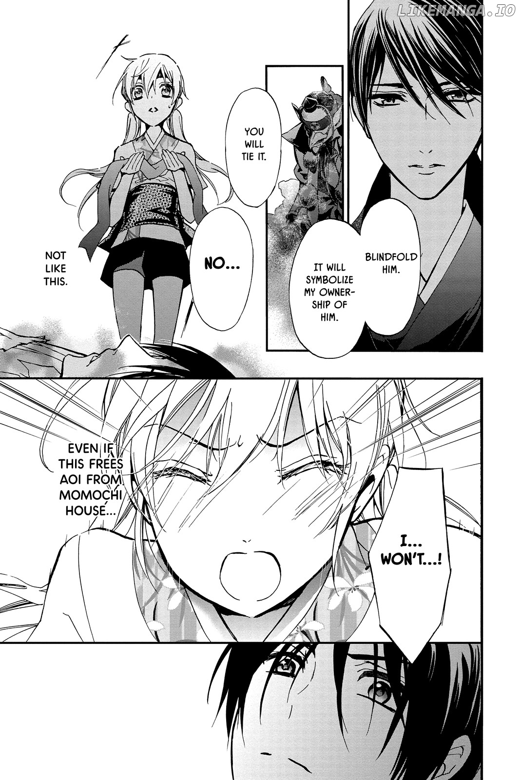 Momochi-san Chi no Ayakashi Ouji chapter 26 - page 26