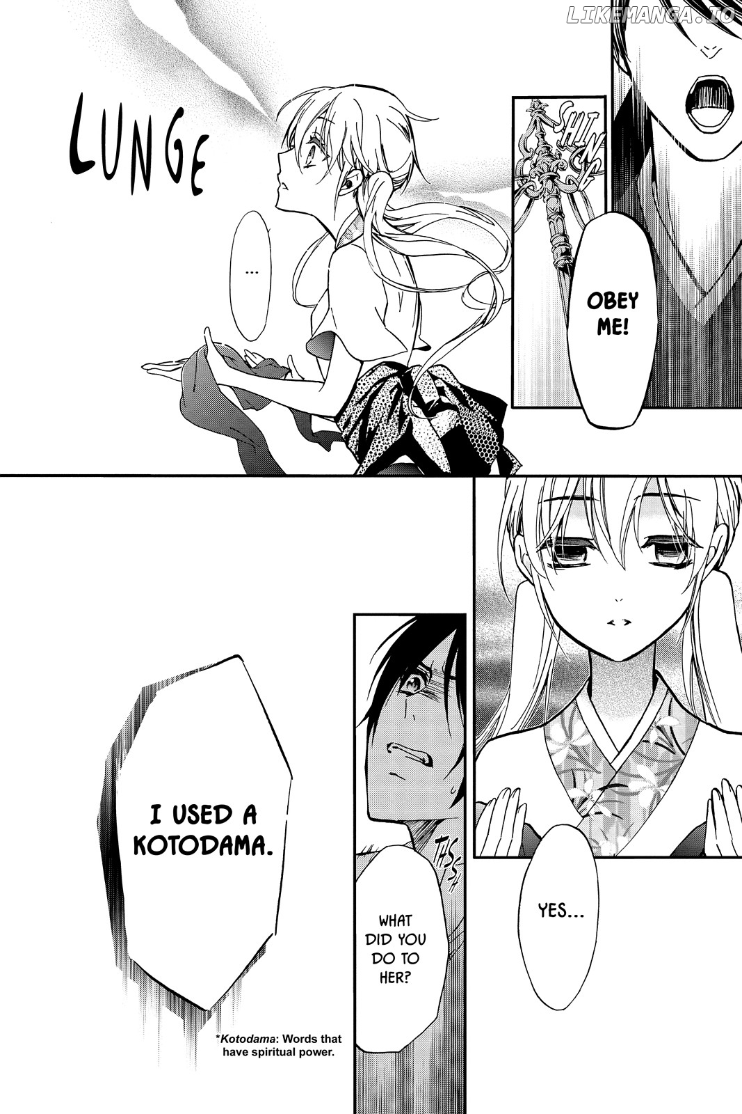Momochi-san Chi no Ayakashi Ouji chapter 26 - page 27