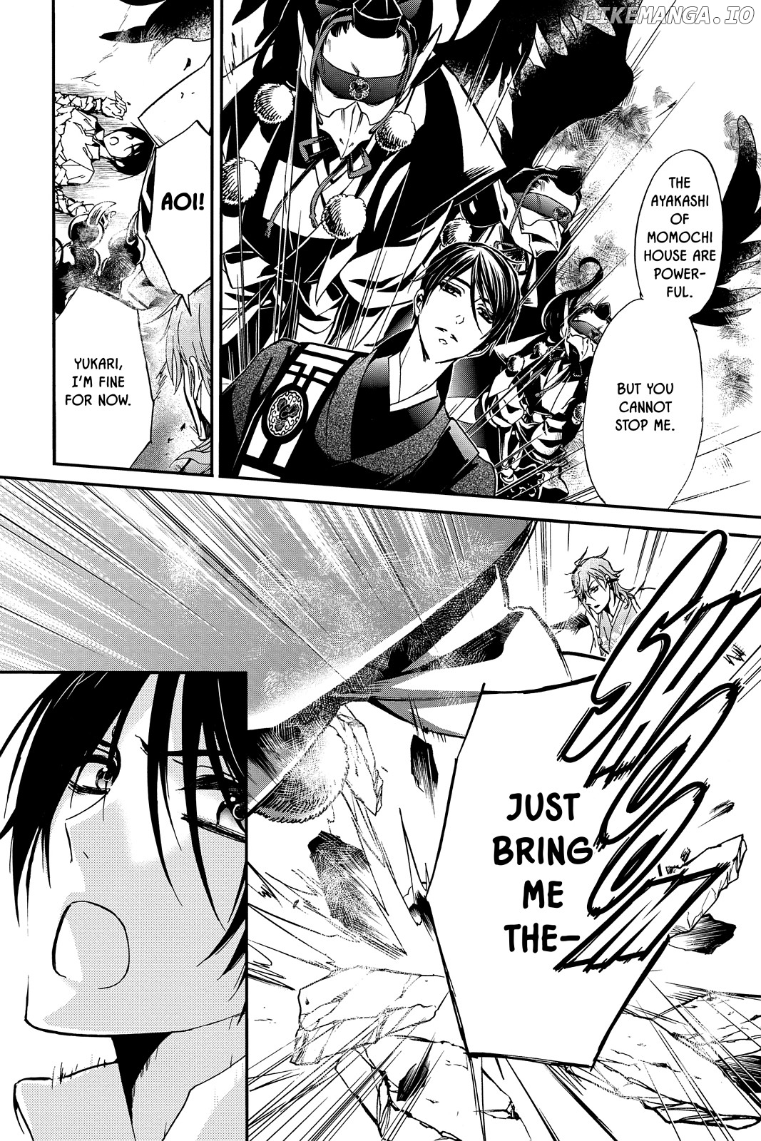 Momochi-san Chi no Ayakashi Ouji chapter 26 - page 30
