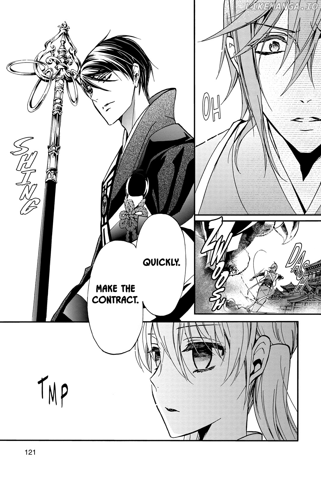 Momochi-san Chi no Ayakashi Ouji chapter 26 - page 31