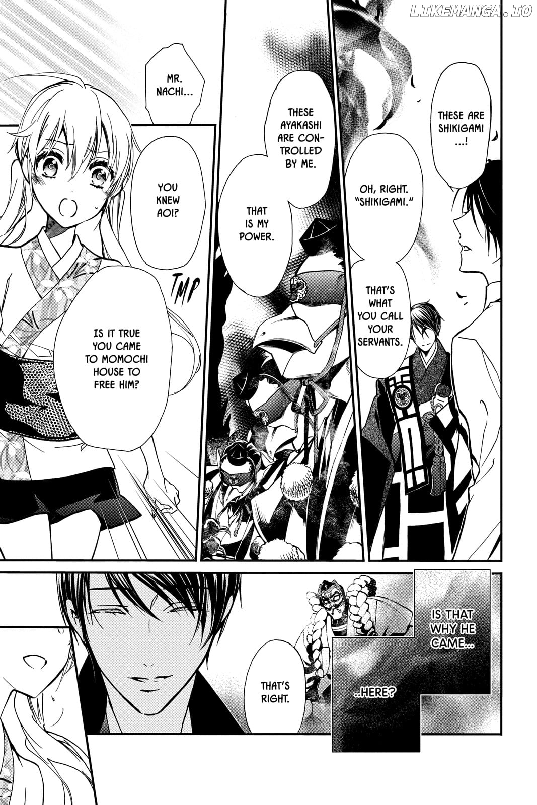 Momochi-san Chi no Ayakashi Ouji chapter 26 - page 5