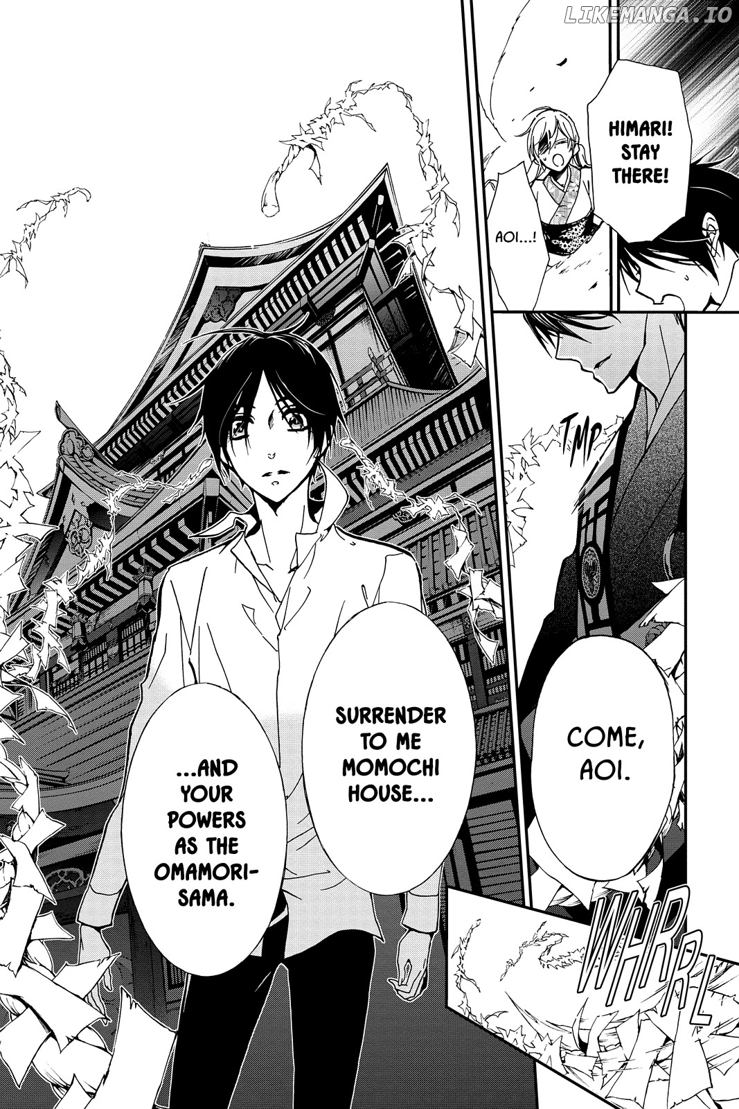 Momochi-san Chi no Ayakashi Ouji chapter 26 - page 7