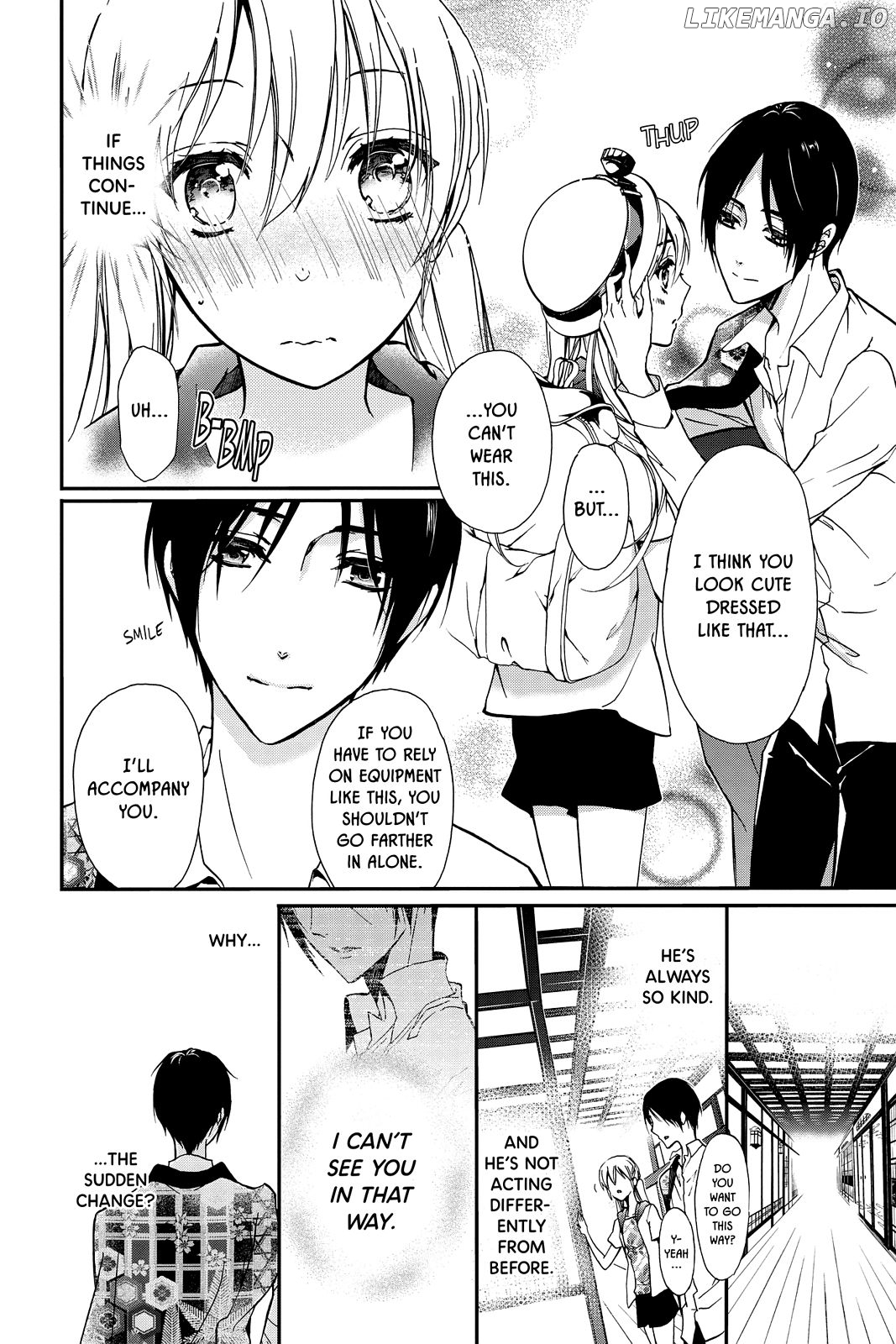 Momochi-san Chi no Ayakashi Ouji chapter 36 - page 16
