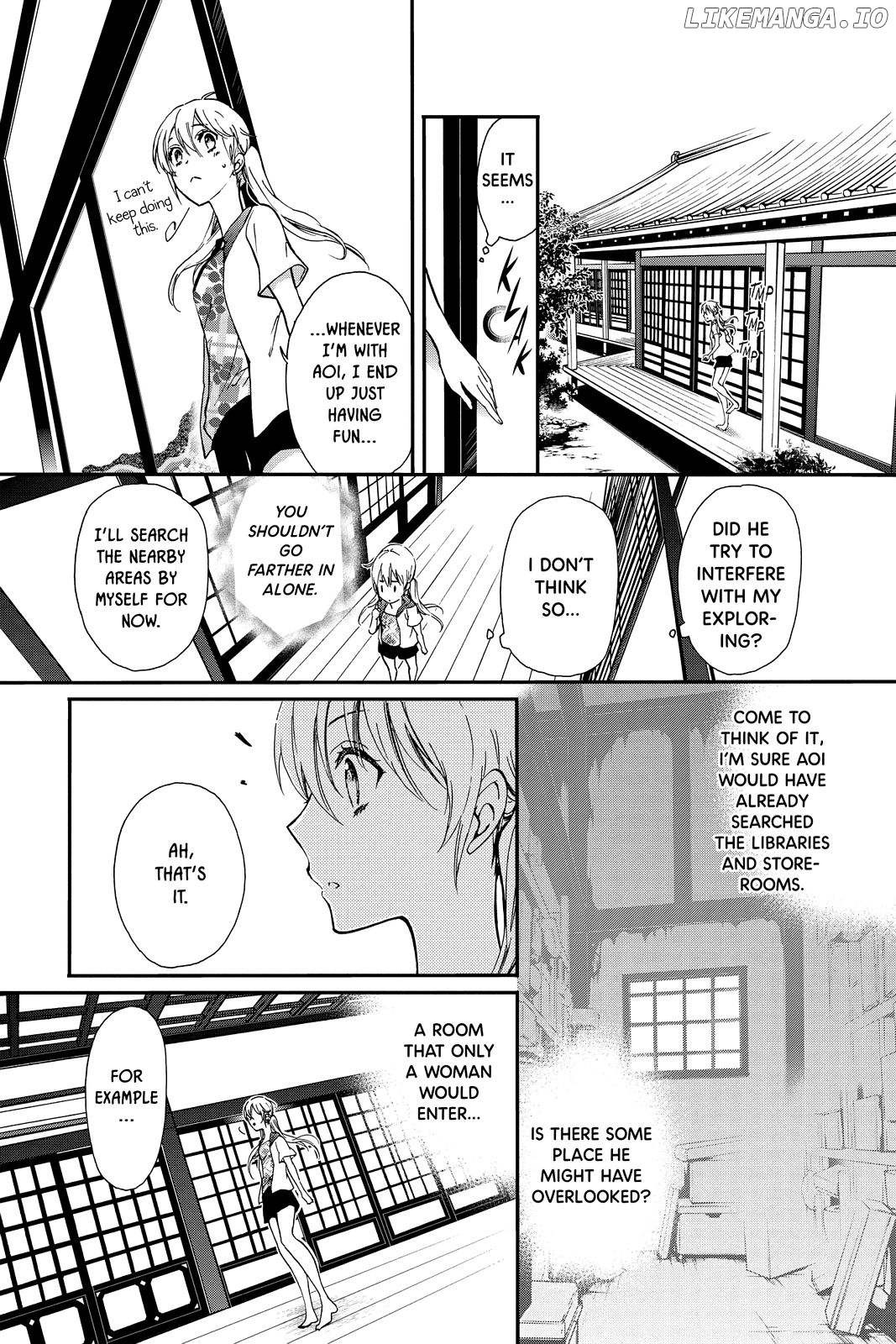 Momochi-san Chi no Ayakashi Ouji chapter 36 - page 21