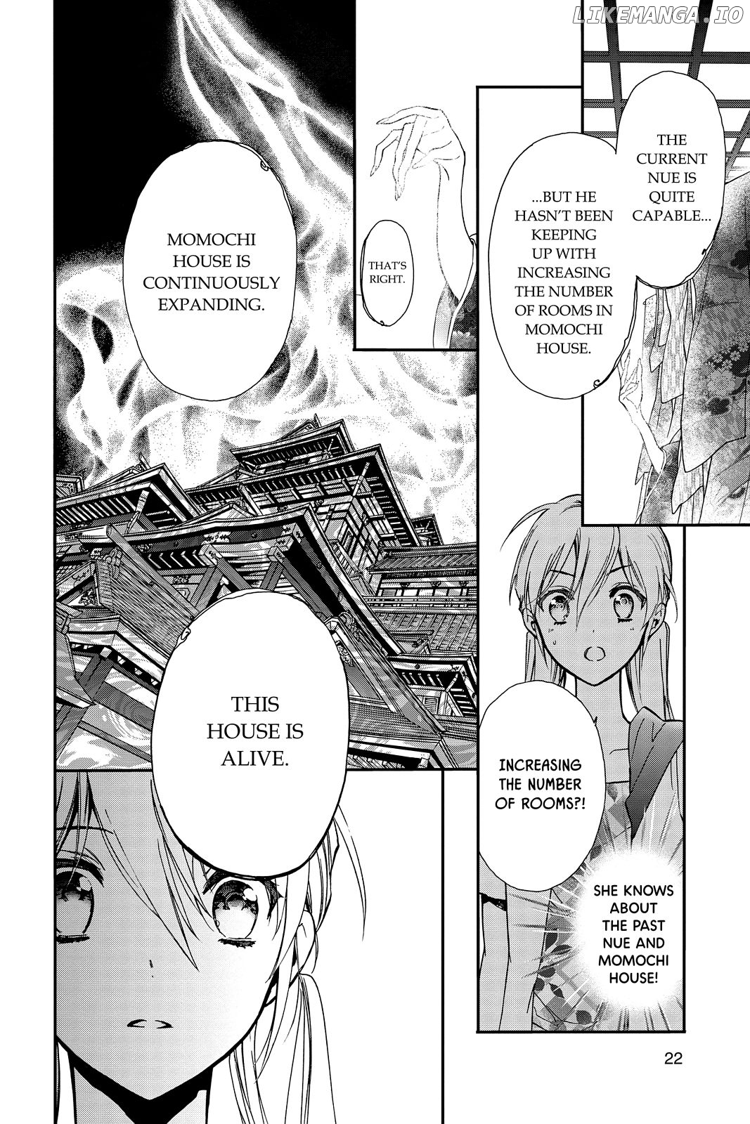 Momochi-san Chi no Ayakashi Ouji chapter 36 - page 24