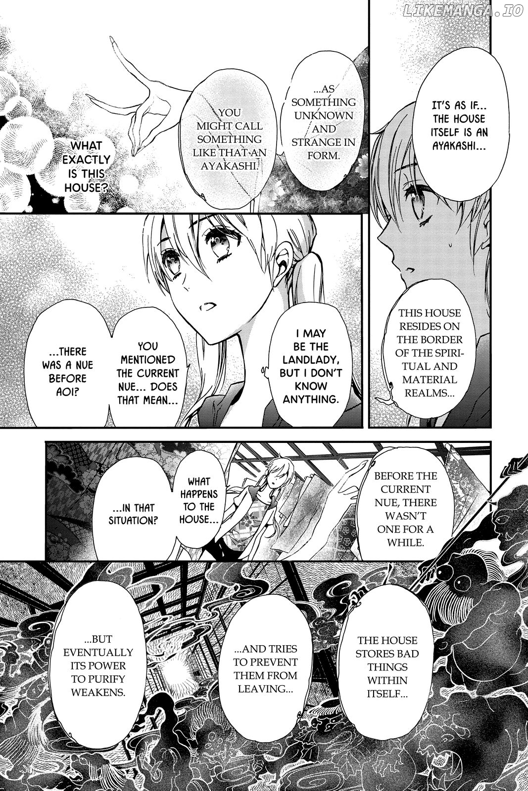 Momochi-san Chi no Ayakashi Ouji chapter 36 - page 25
