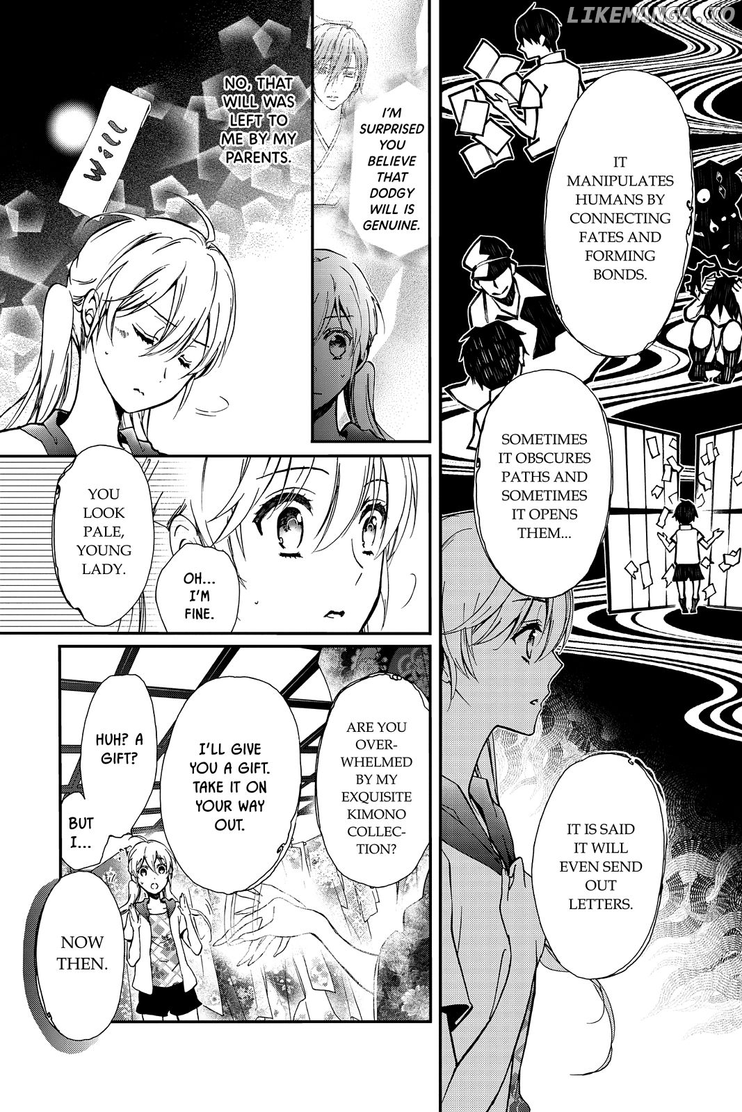 Momochi-san Chi no Ayakashi Ouji chapter 36 - page 27