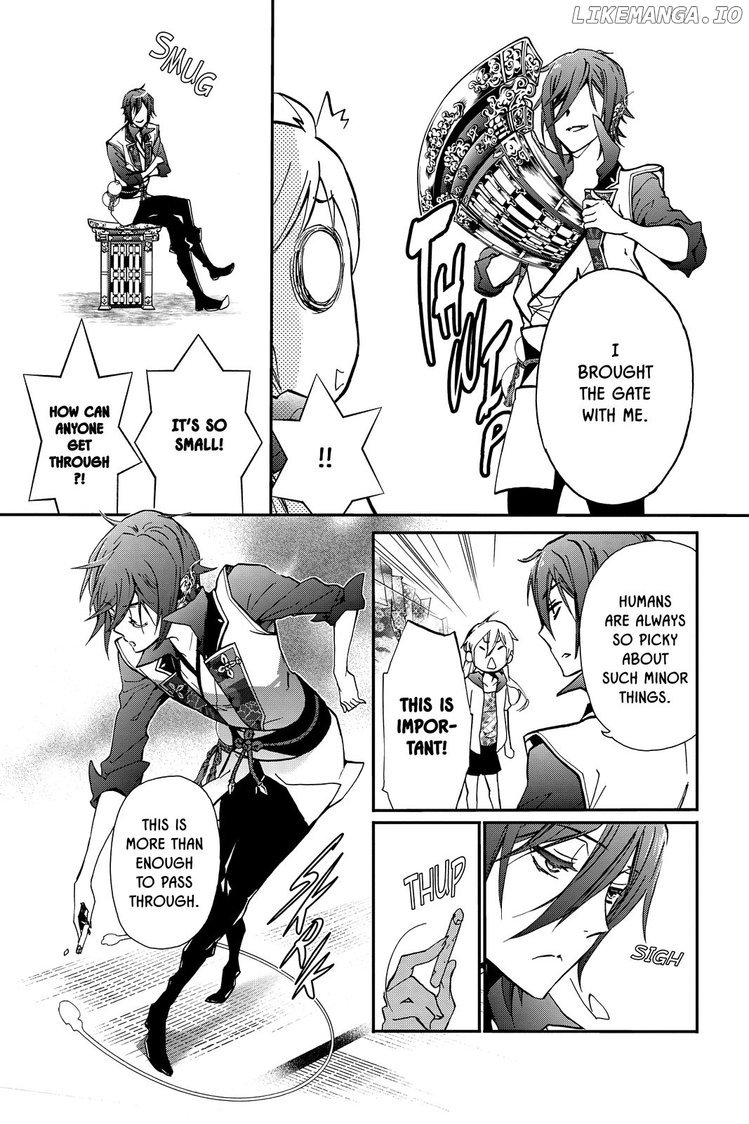 Momochi-san Chi no Ayakashi Ouji chapter 36 - page 33