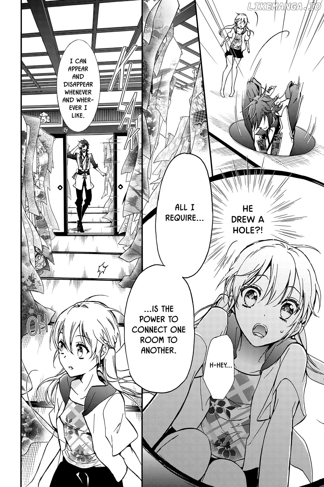 Momochi-san Chi no Ayakashi Ouji chapter 36 - page 34
