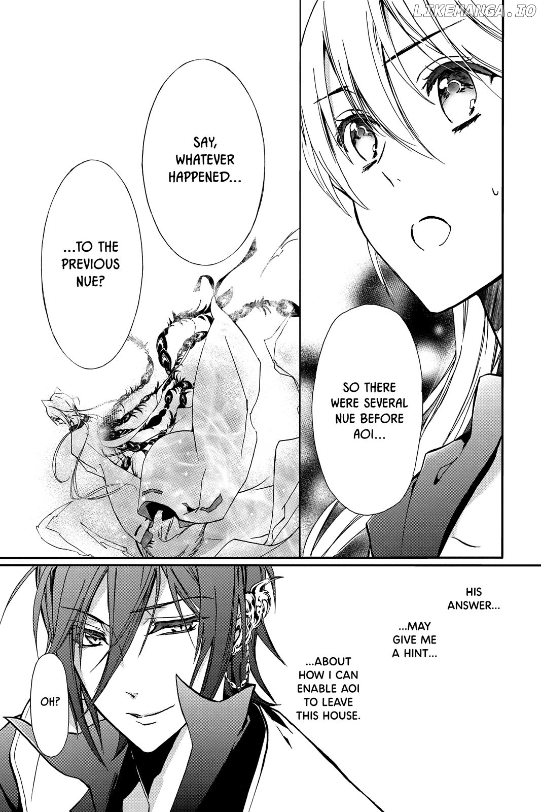 Momochi-san Chi no Ayakashi Ouji chapter 36 - page 37
