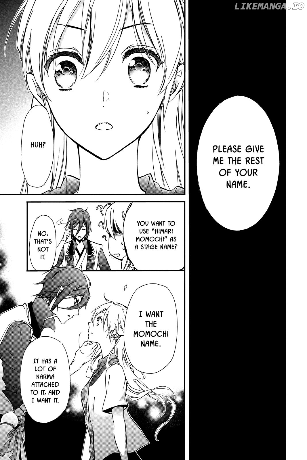 Momochi-san Chi no Ayakashi Ouji chapter 36 - page 39