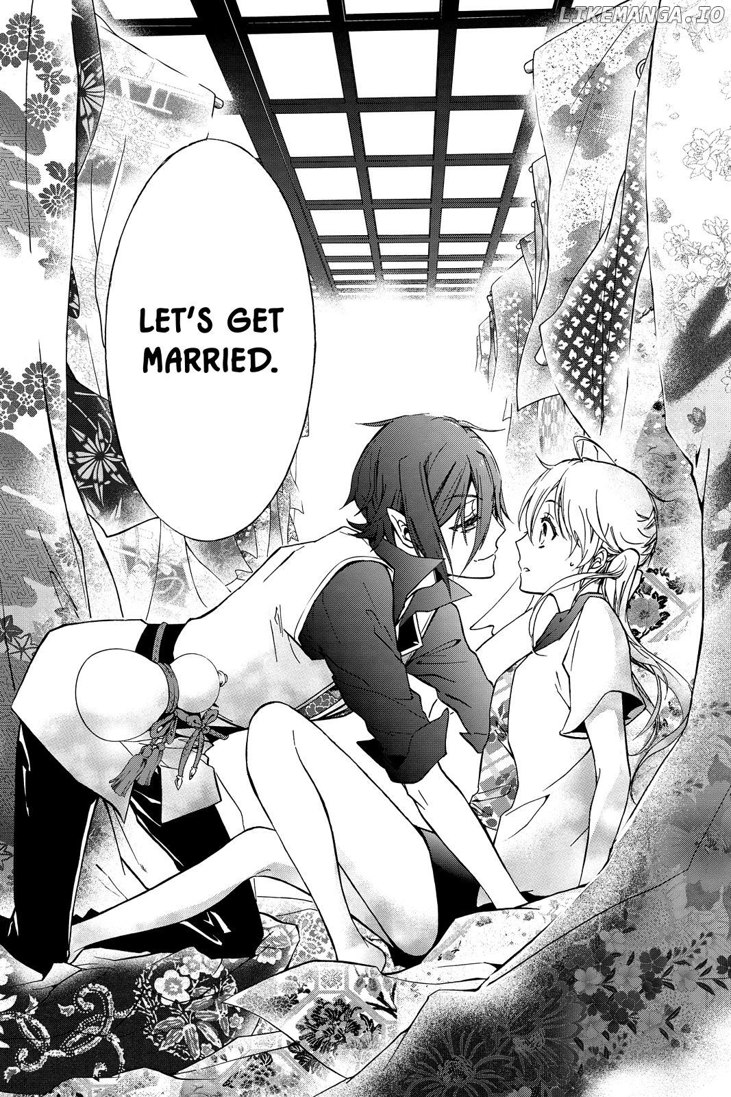 Momochi-san Chi no Ayakashi Ouji chapter 36 - page 41
