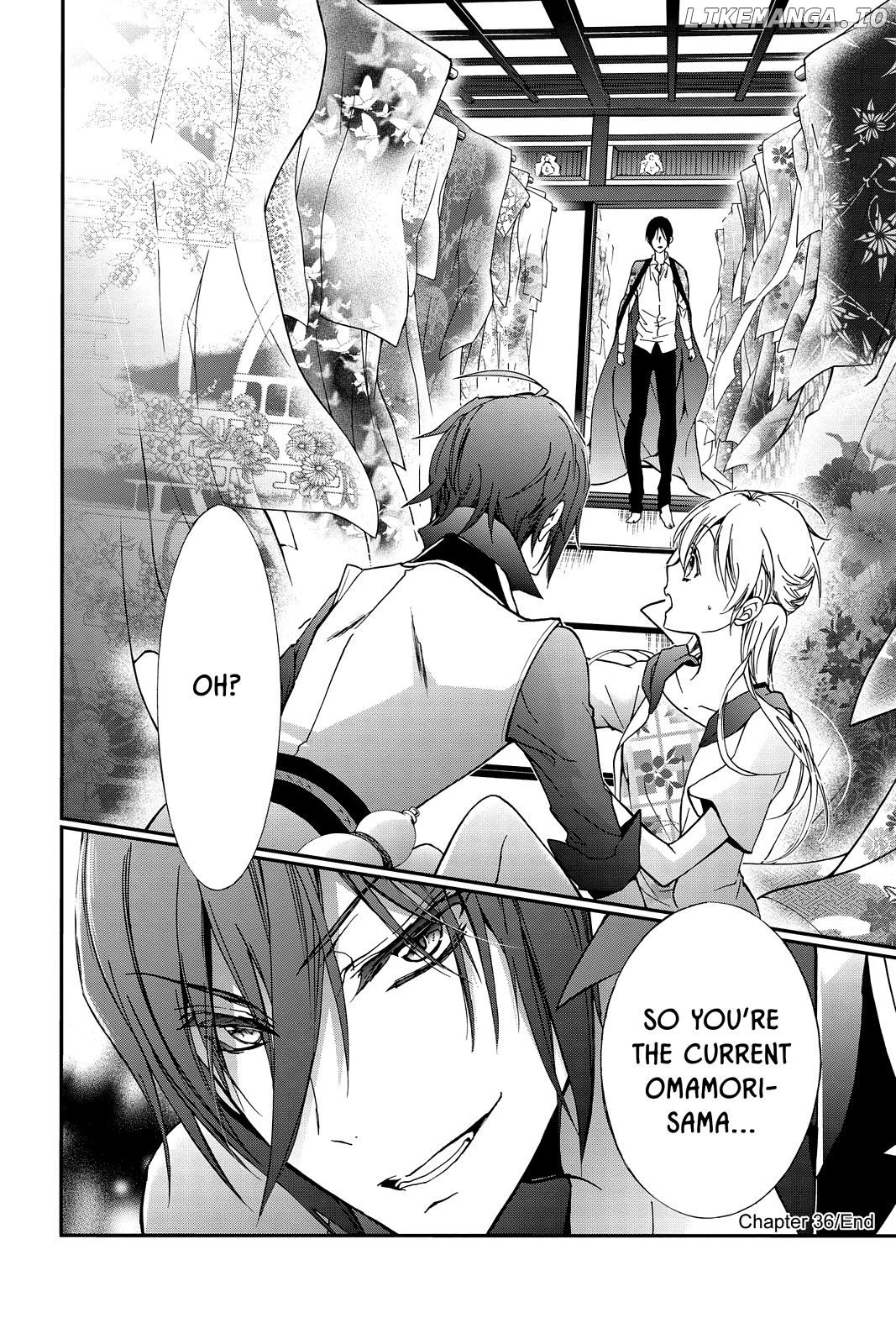 Momochi-san Chi no Ayakashi Ouji chapter 36 - page 44