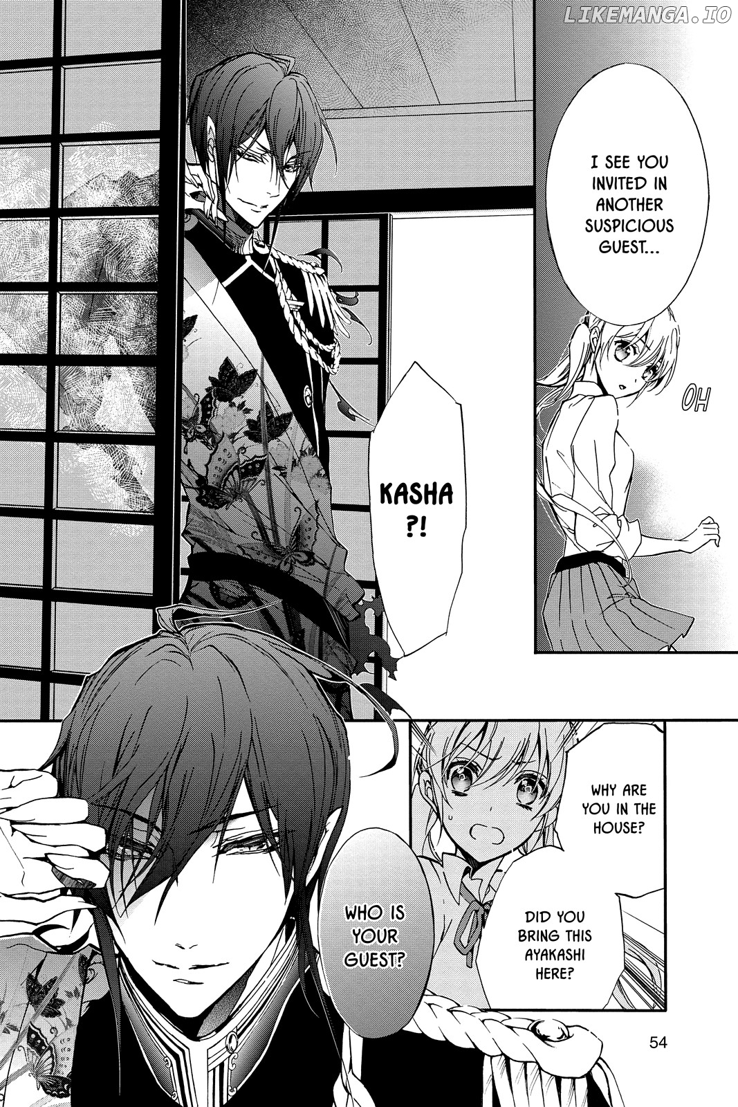 Momochi-san Chi no Ayakashi Ouji chapter 21 - page 10
