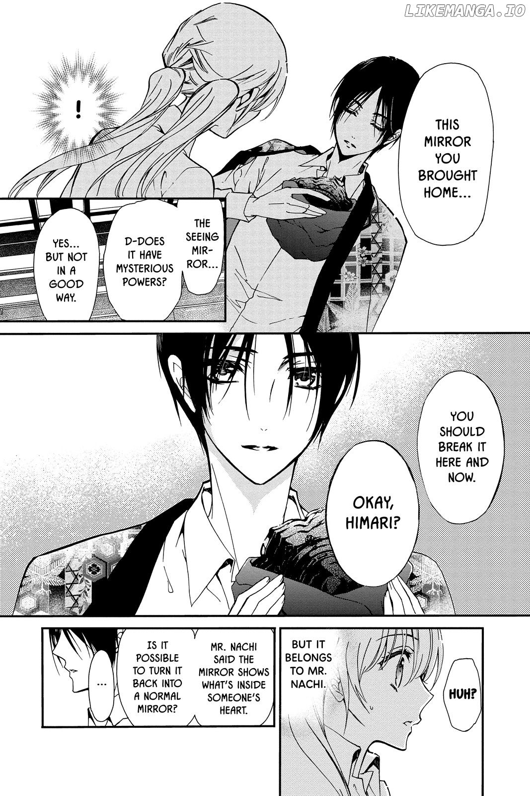 Momochi-san Chi no Ayakashi Ouji chapter 21 - page 14