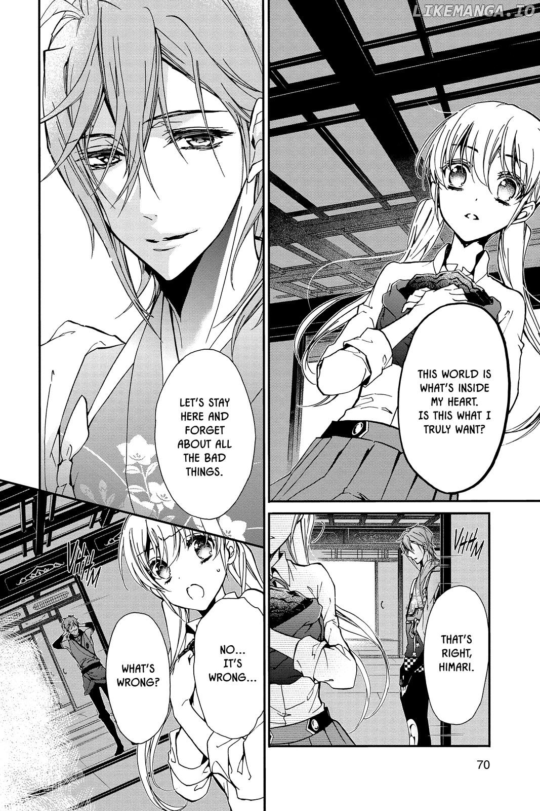 Momochi-san Chi no Ayakashi Ouji chapter 21 - page 26