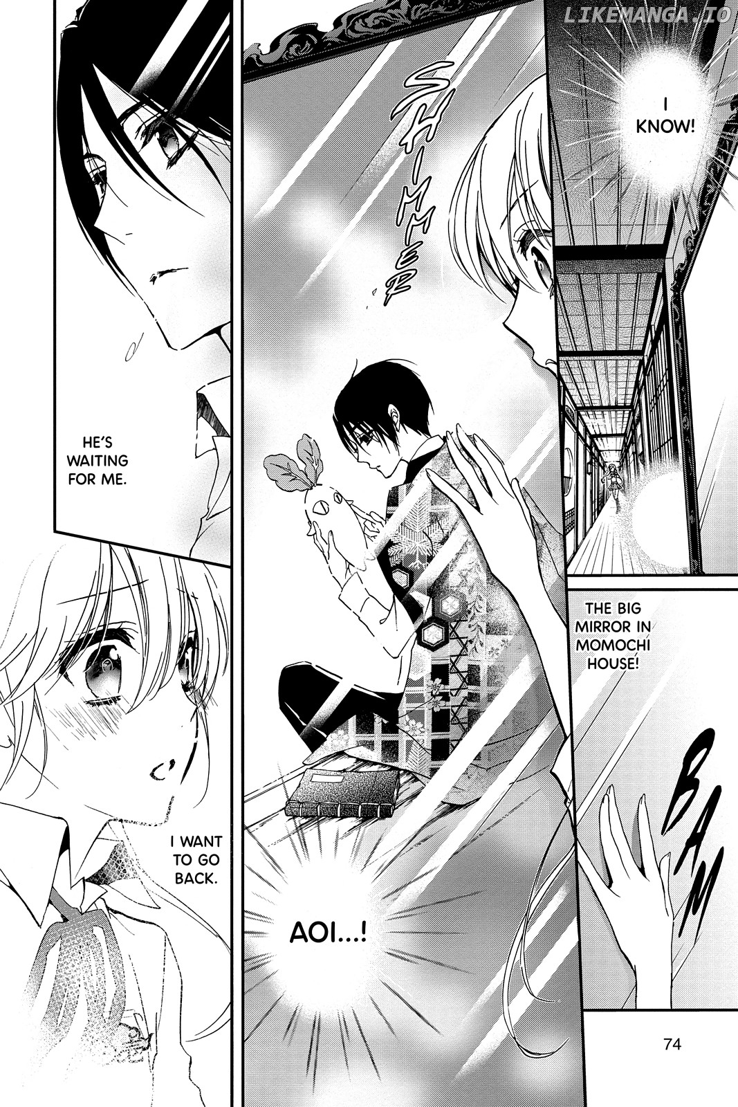 Momochi-san Chi no Ayakashi Ouji chapter 21 - page 30