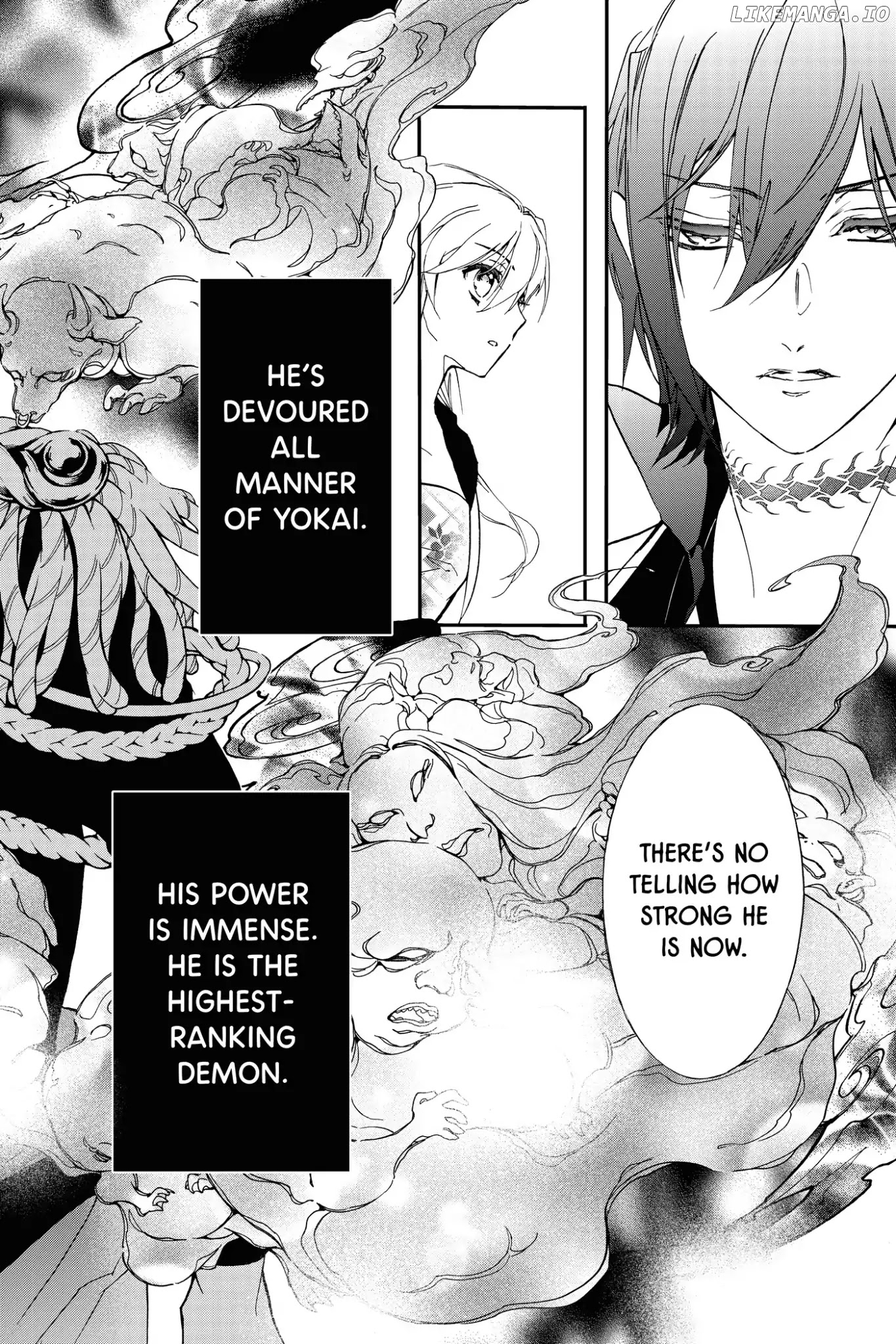 Momochi-san Chi no Ayakashi Ouji chapter 50 - page 16