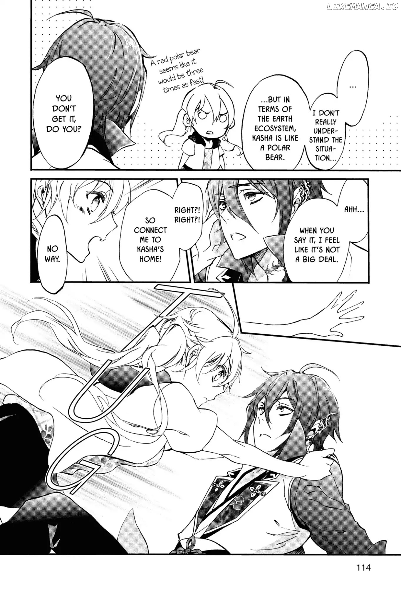 Momochi-san Chi no Ayakashi Ouji chapter 50 - page 18