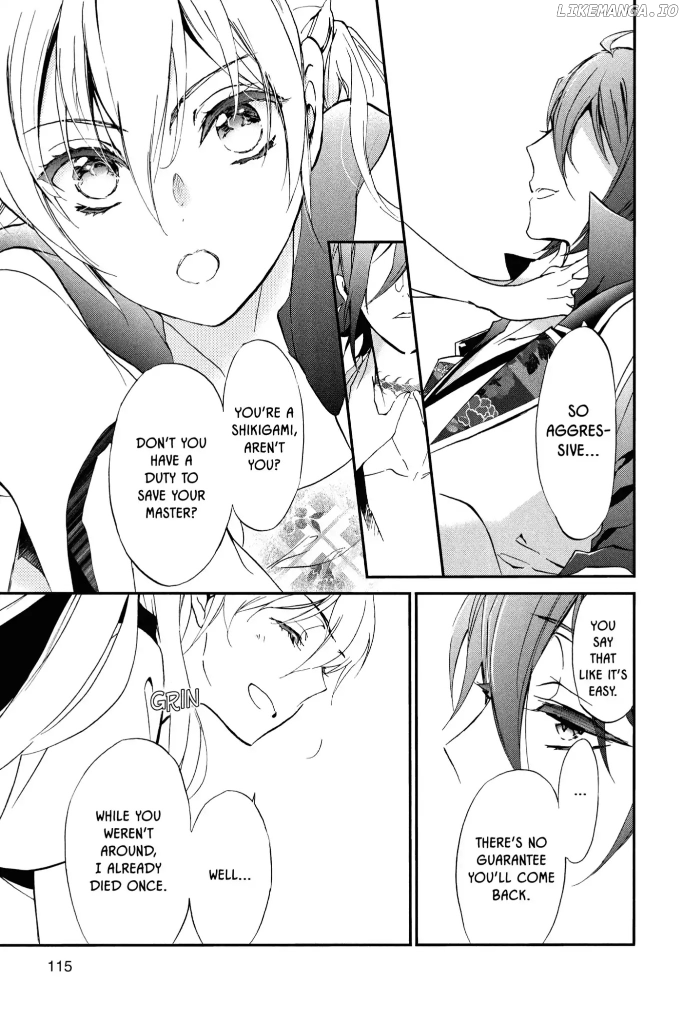 Momochi-san Chi no Ayakashi Ouji chapter 50 - page 19