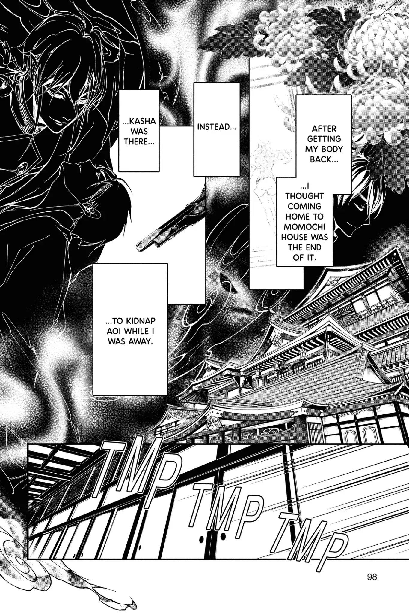 Momochi-san Chi no Ayakashi Ouji chapter 50 - page 2